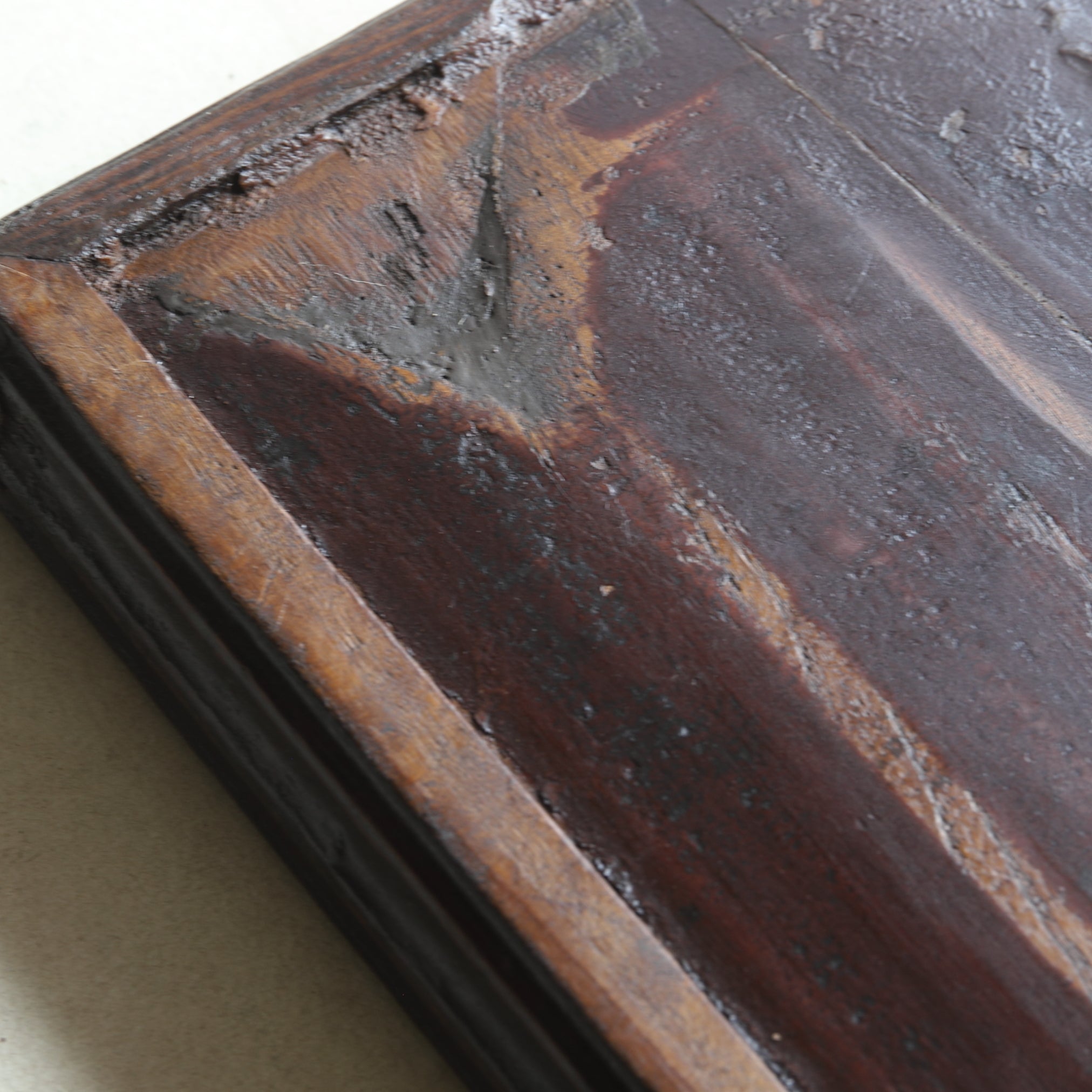BANDEJA RECTANGULAR DE MADERA, a4, Dinastía Joseon(1392–1897 d. C.)