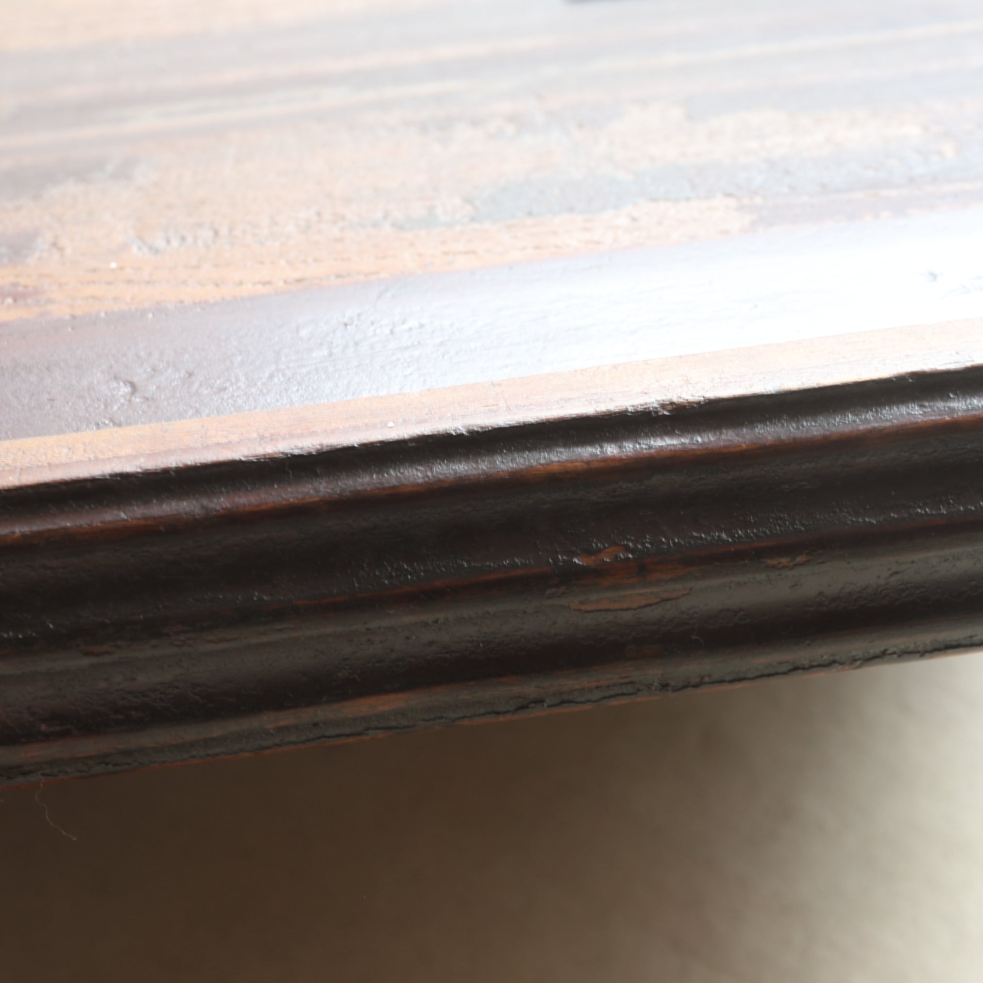 BANDEJA RECTANGULAR DE MADERA, a4, Dinastía Joseon(1392–1897 d. C.)