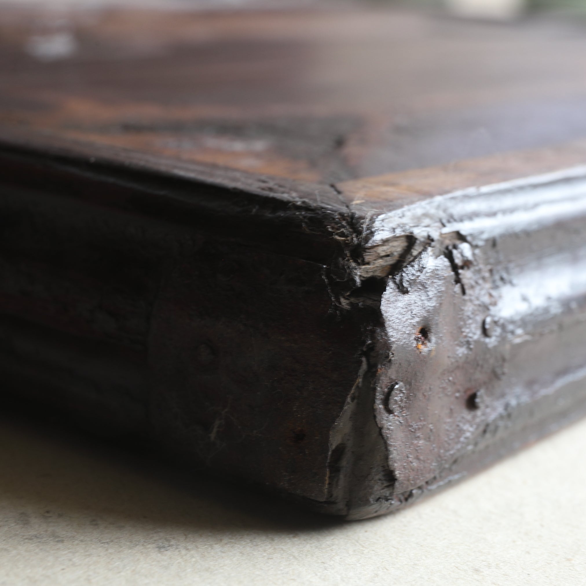 BANDEJA RECTANGULAR DE MADERA, a4, Dinastía Joseon(1392–1897 d. C.)