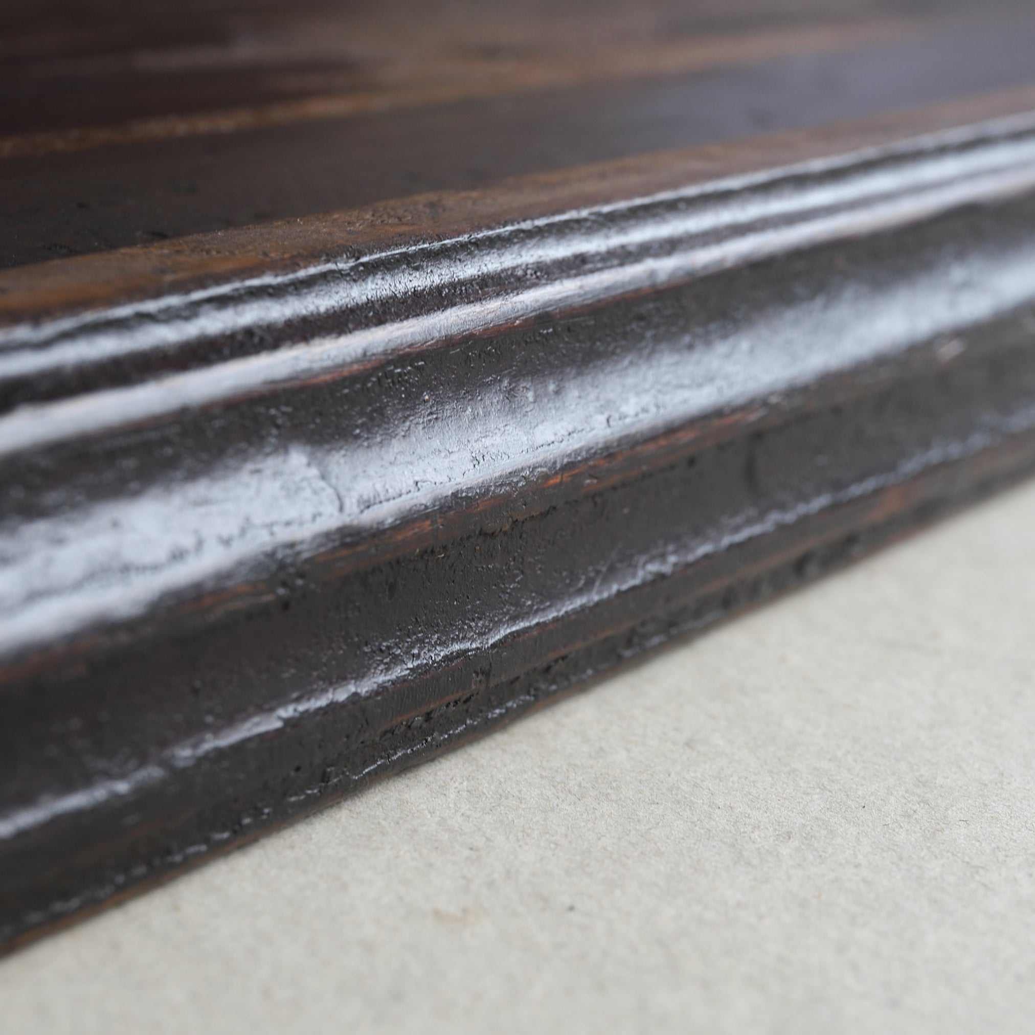 BANDEJA RECTANGULAR DE MADERA, a4, Dinastía Joseon(1392–1897 d. C.)