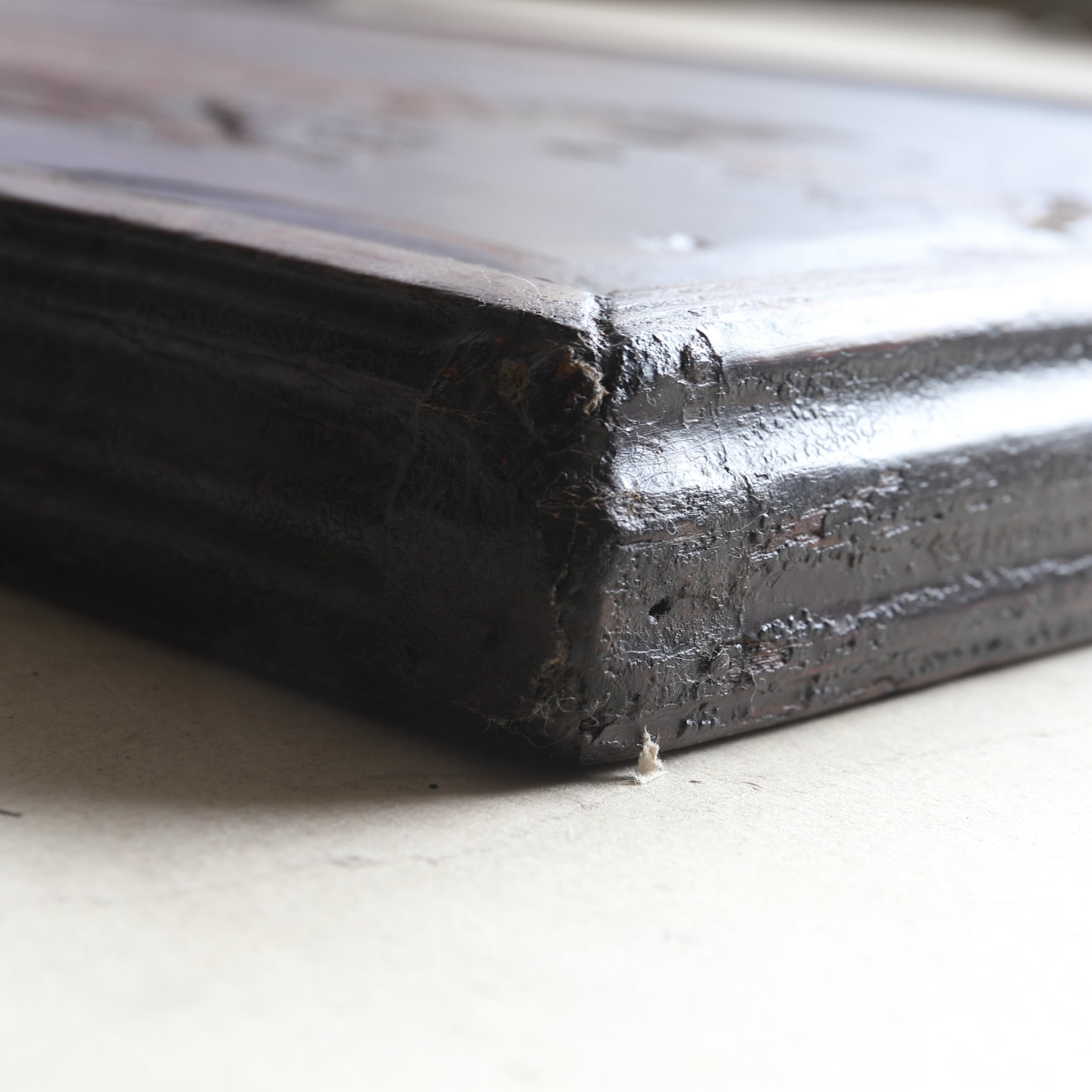 BANDEJA RECTANGULAR DE MADERA, a4, Dinastía Joseon(1392–1897 d. C.)