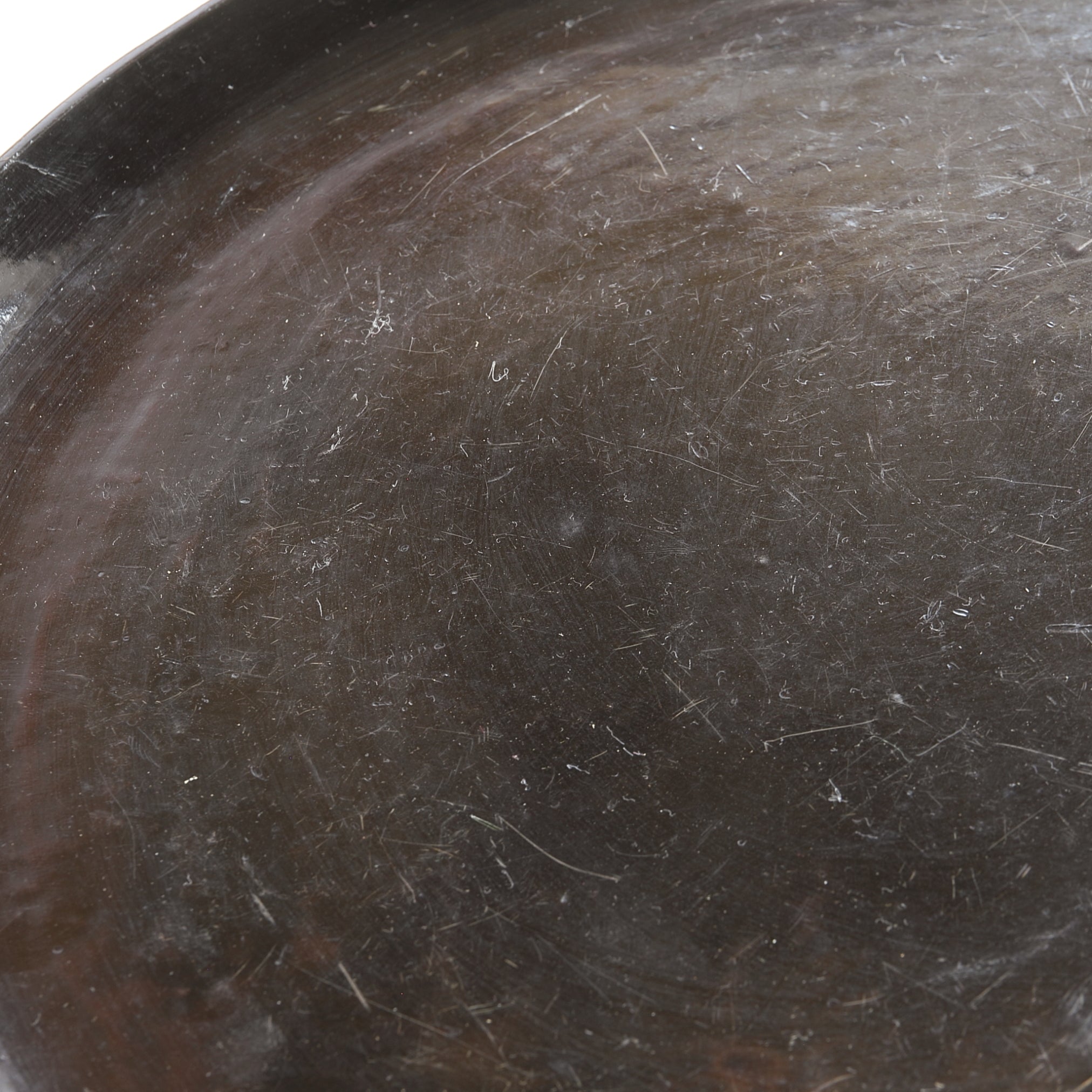 BANDEJA LACADA EN NEGRO REDONDA, Período Edo(1603–1867 d. C.)
