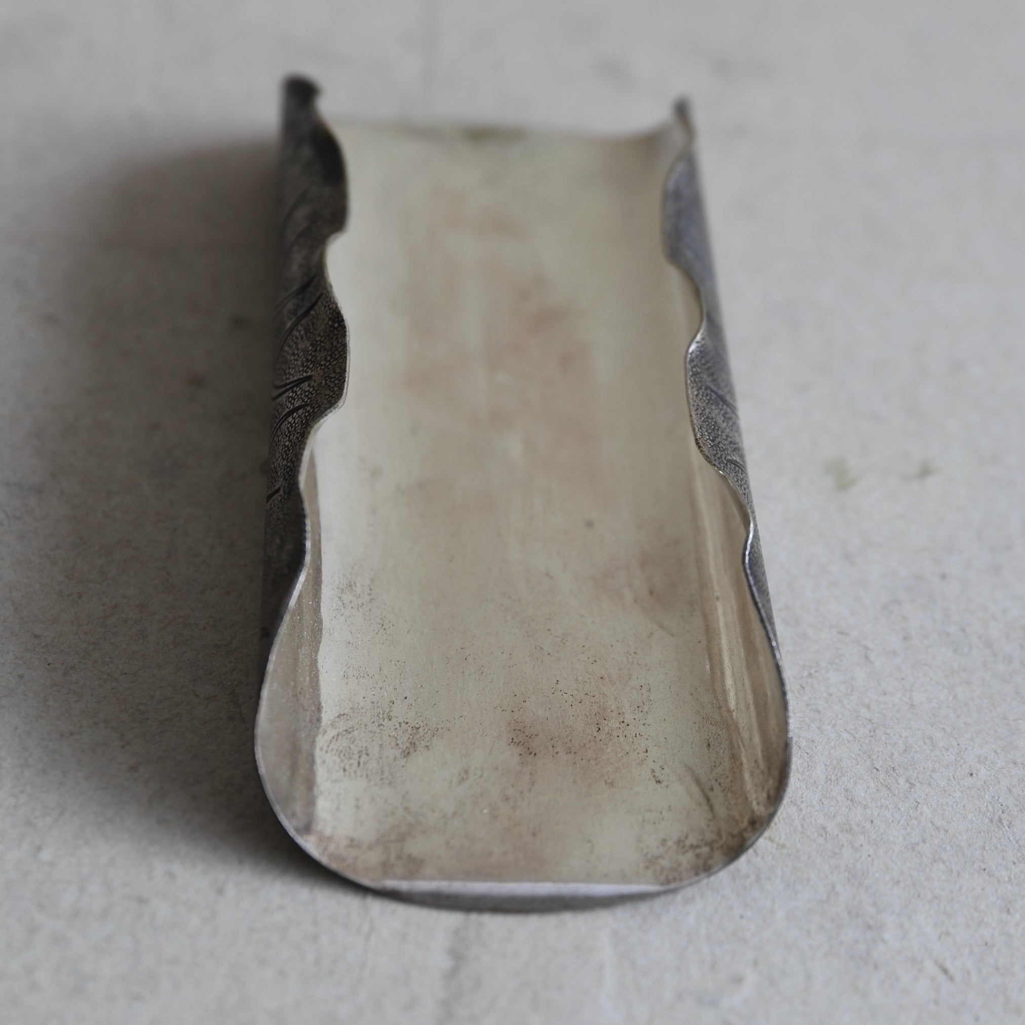 PELLE À THÉ EN LOTUS EN ARGENT, Période moderne précoce(XVIe–XIXe siècle)