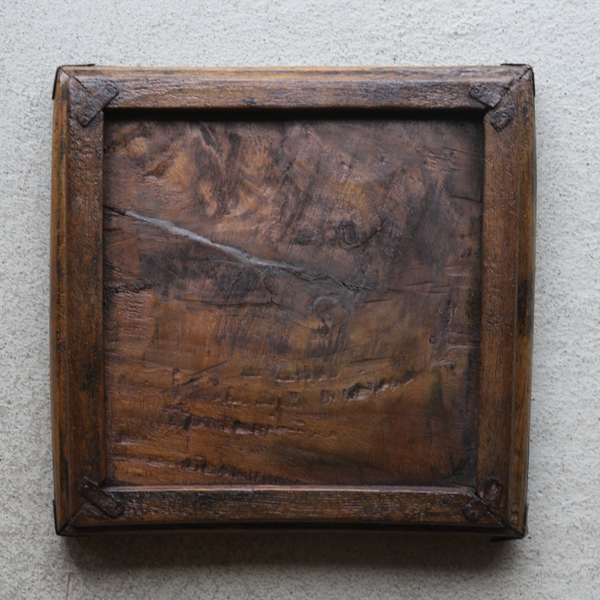 WOODEN SQUARE SENCHA TRAY, a2, Joseon Dynasty(1392–1897CE)