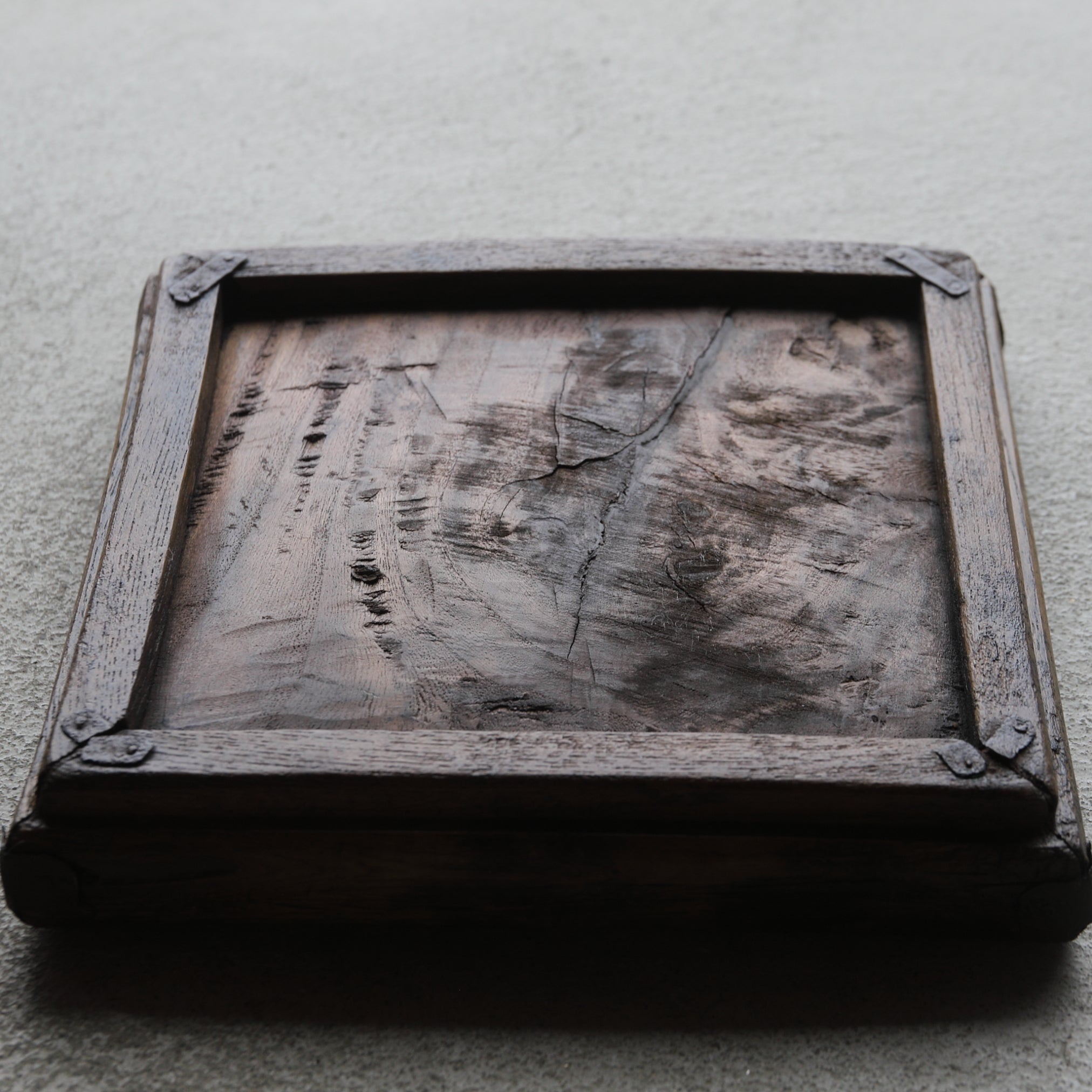 WOODEN SQUARE SENCHA TRAY, a2, Joseon Dynasty(1392–1897CE)