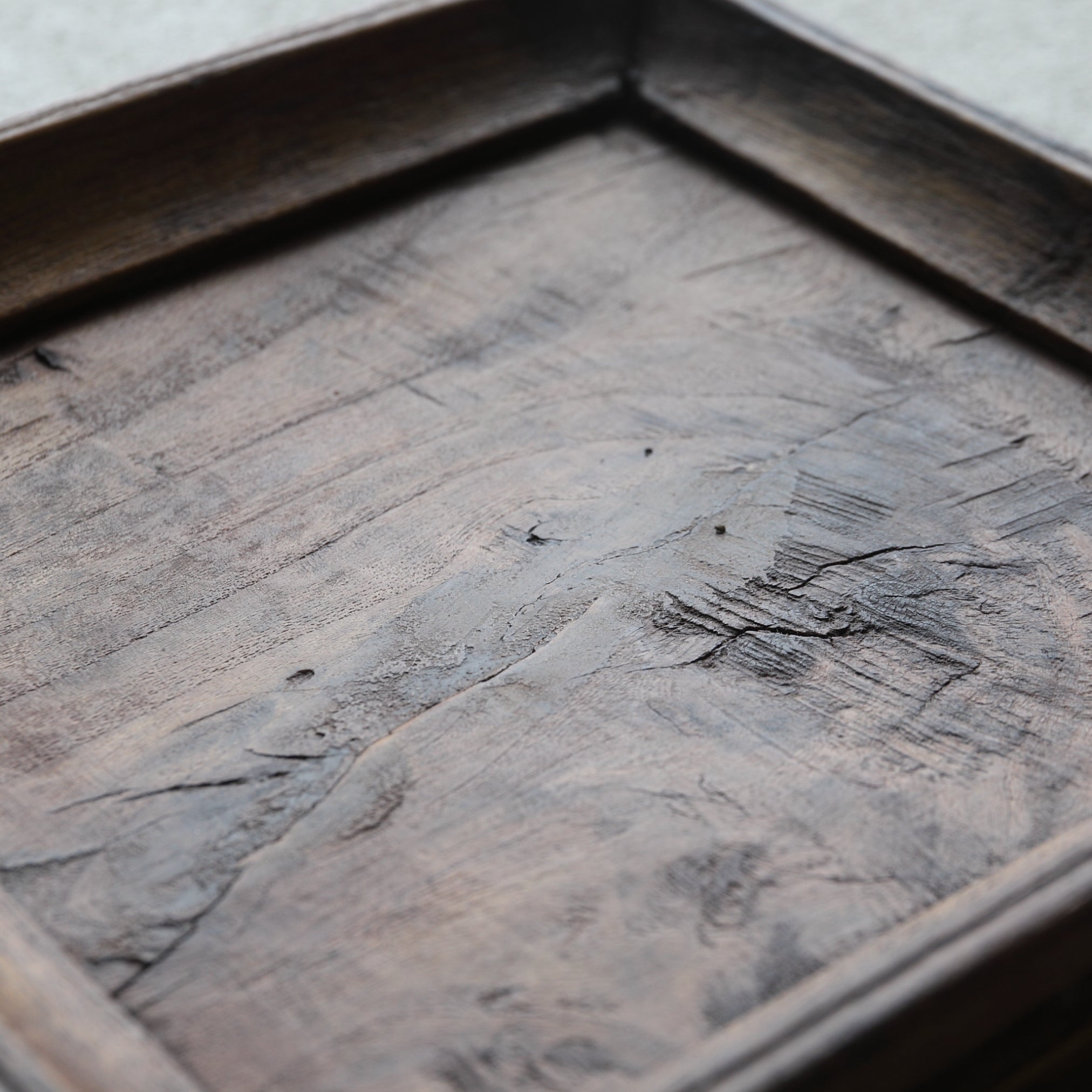 WOODEN SQUARE SENCHA TRAY, a2, Joseon Dynasty(1392–1897CE)