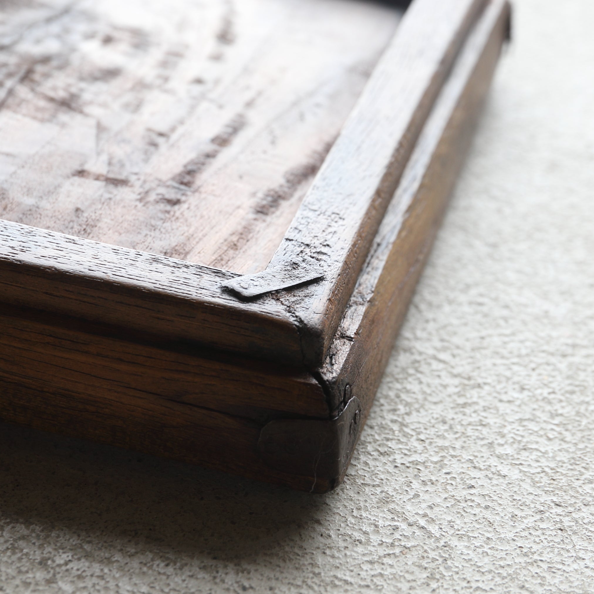 WOODEN SQUARE SENCHA TRAY, a2, Joseon Dynasty(1392–1897CE)