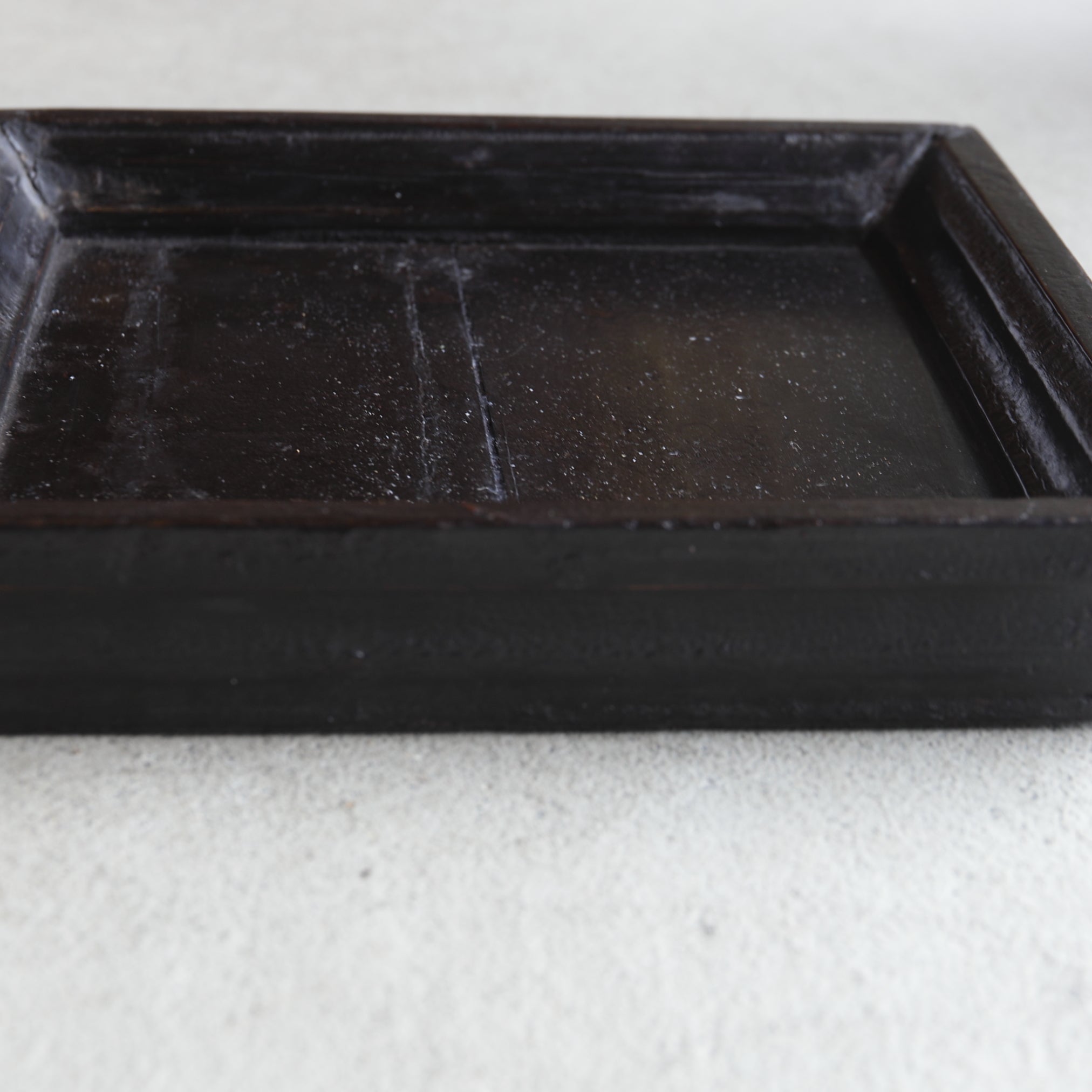 BANDEJA CUADRADA PARA SENCHA DE MADERA, a3, Dinastía Joseon(1392–1897 d. C.)