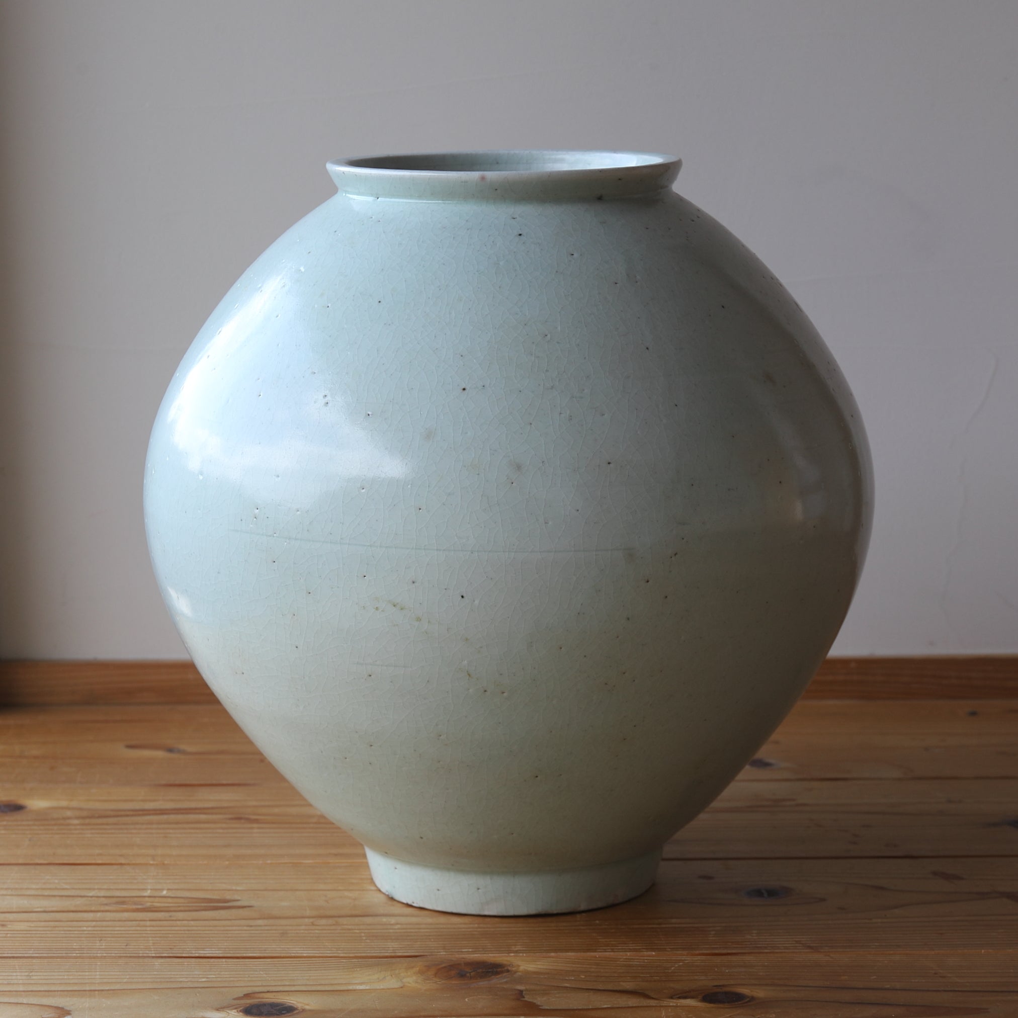 MOON JAR, Porcellana bianca, Dinastia Joseon(1392–1897 d.C.)