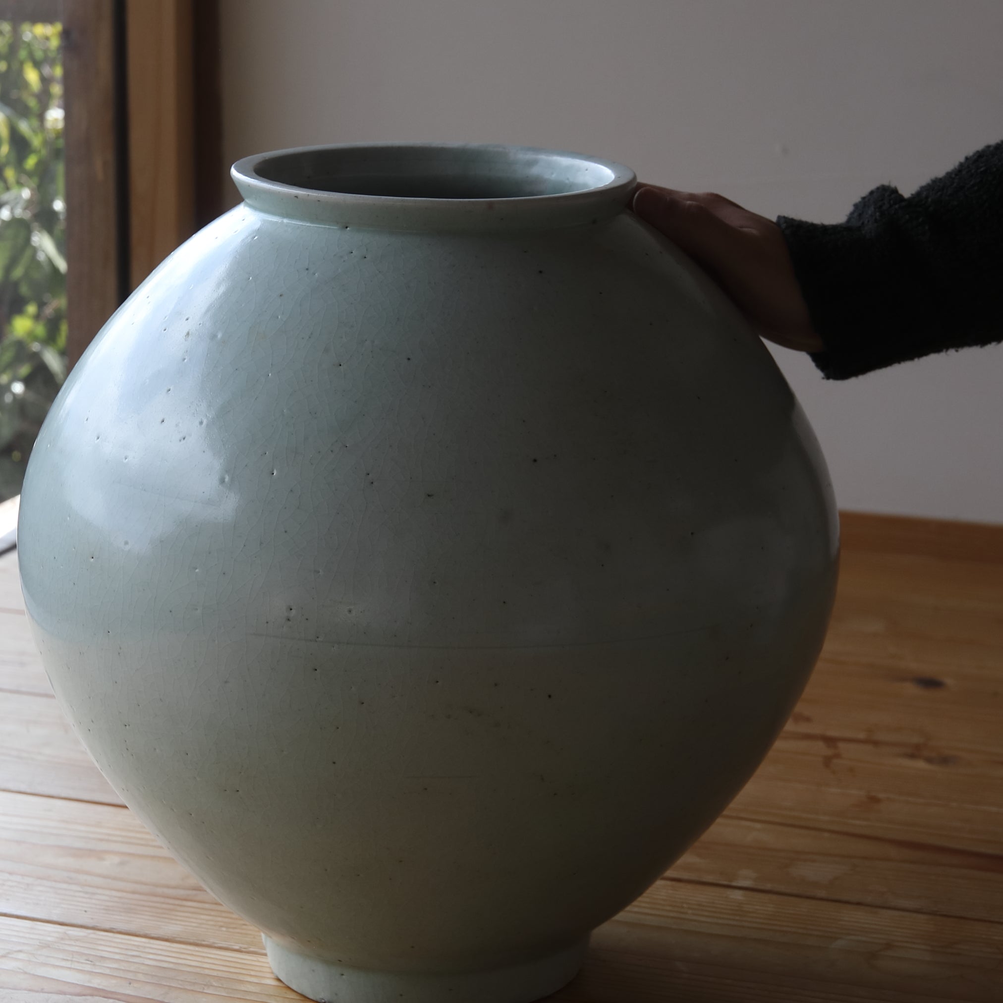 MOON JAR, Weißporzellan, Joseon-Dynastie(1392–1897 n. Chr.)