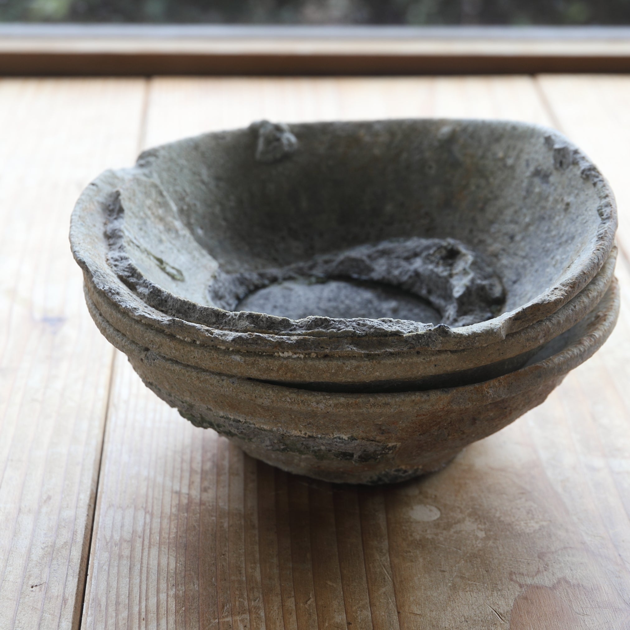 YAMACHAWAN(CUENCO DE MONTAÑA), Ko-Seto, cicatrice de adherencia por cocción, Período Kamakura(1185–1333 d. C.)