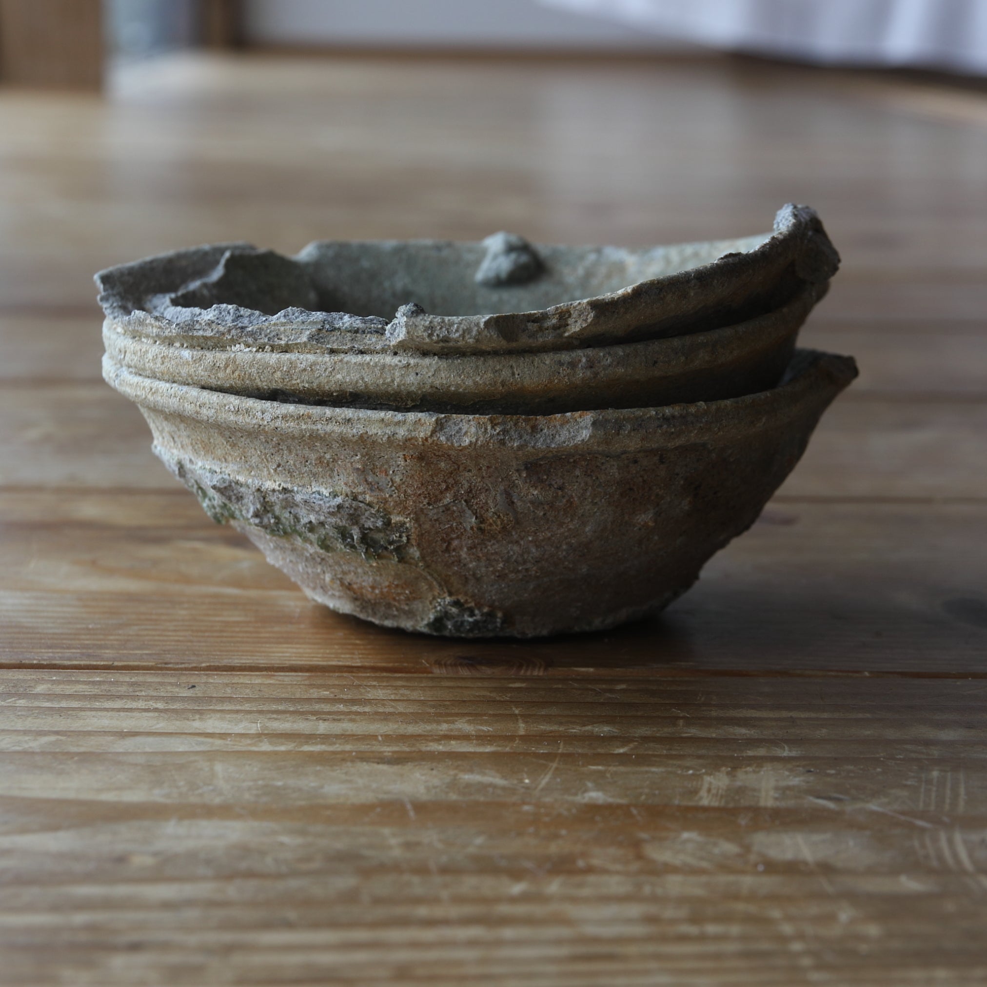 YAMACHAWAN(CUENCO DE MONTAÑA), Ko-Seto, cicatrice de adherencia por cocción, Período Kamakura(1185–1333 d. C.)