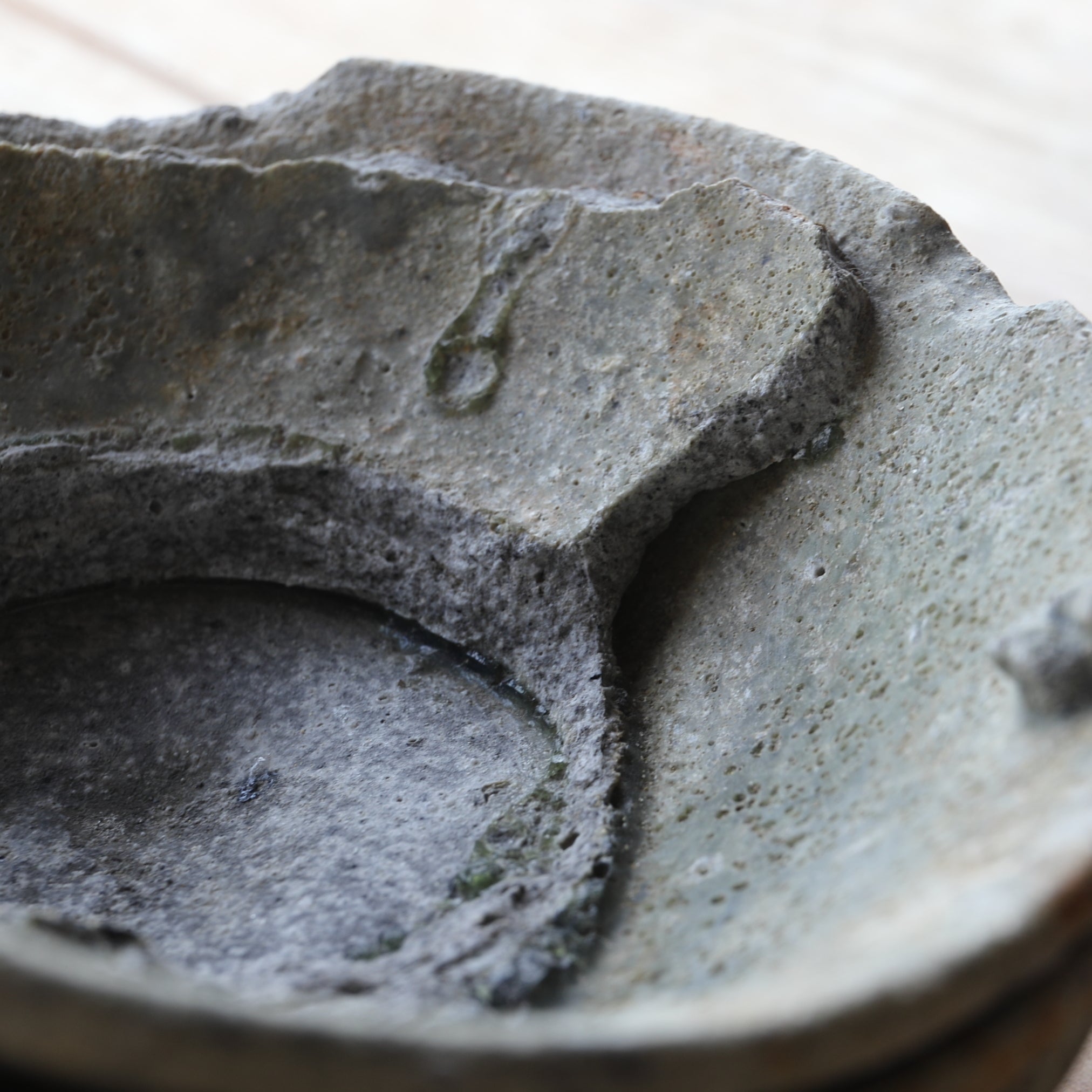 YAMACHAWAN(CUENCO DE MONTAÑA), Ko-Seto, cicatrice de adherencia por cocción, Período Kamakura(1185–1333 d. C.)