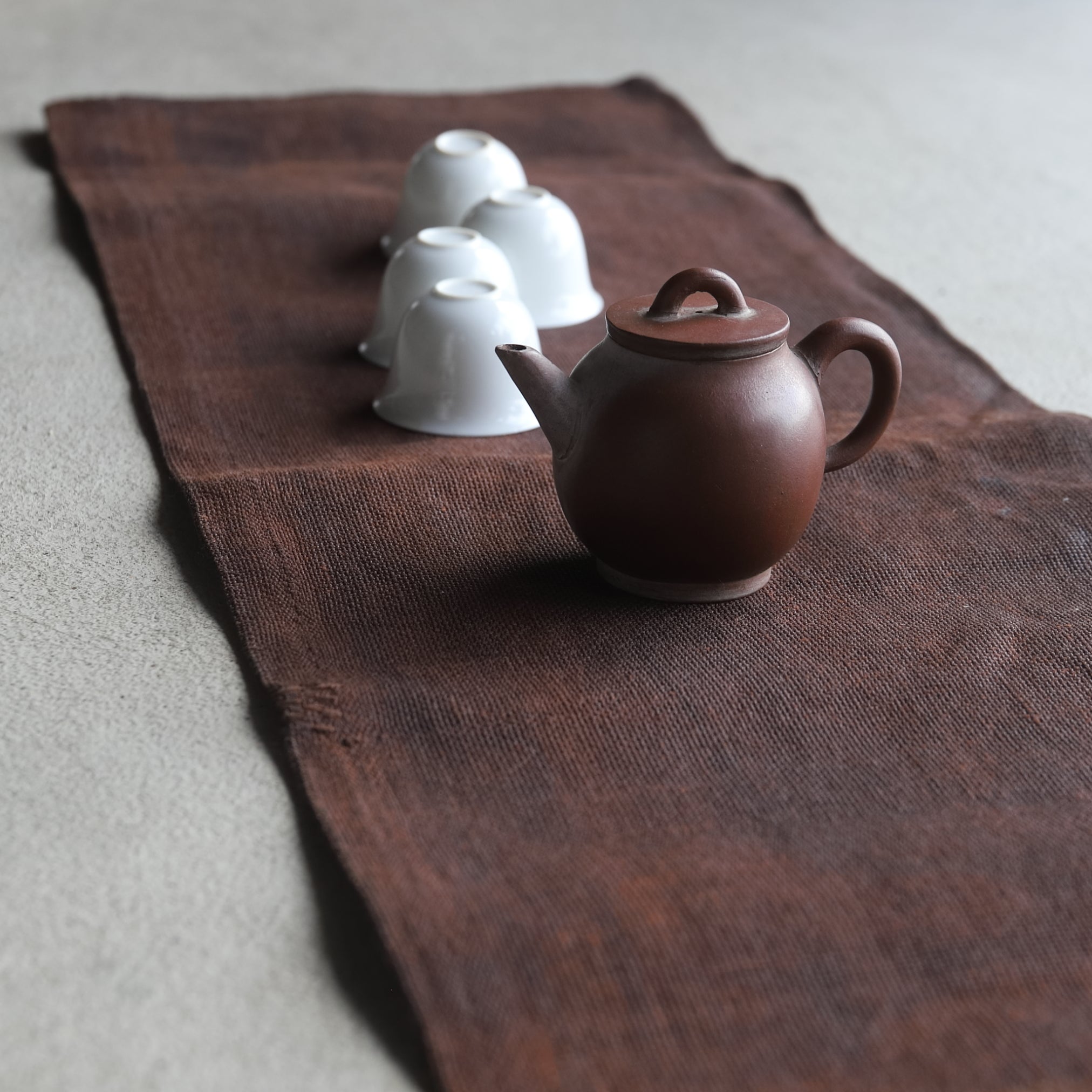 PAÑO DE TÉ PARA VIAJE, a6, Período Meiji(1868–1912 d. C.)