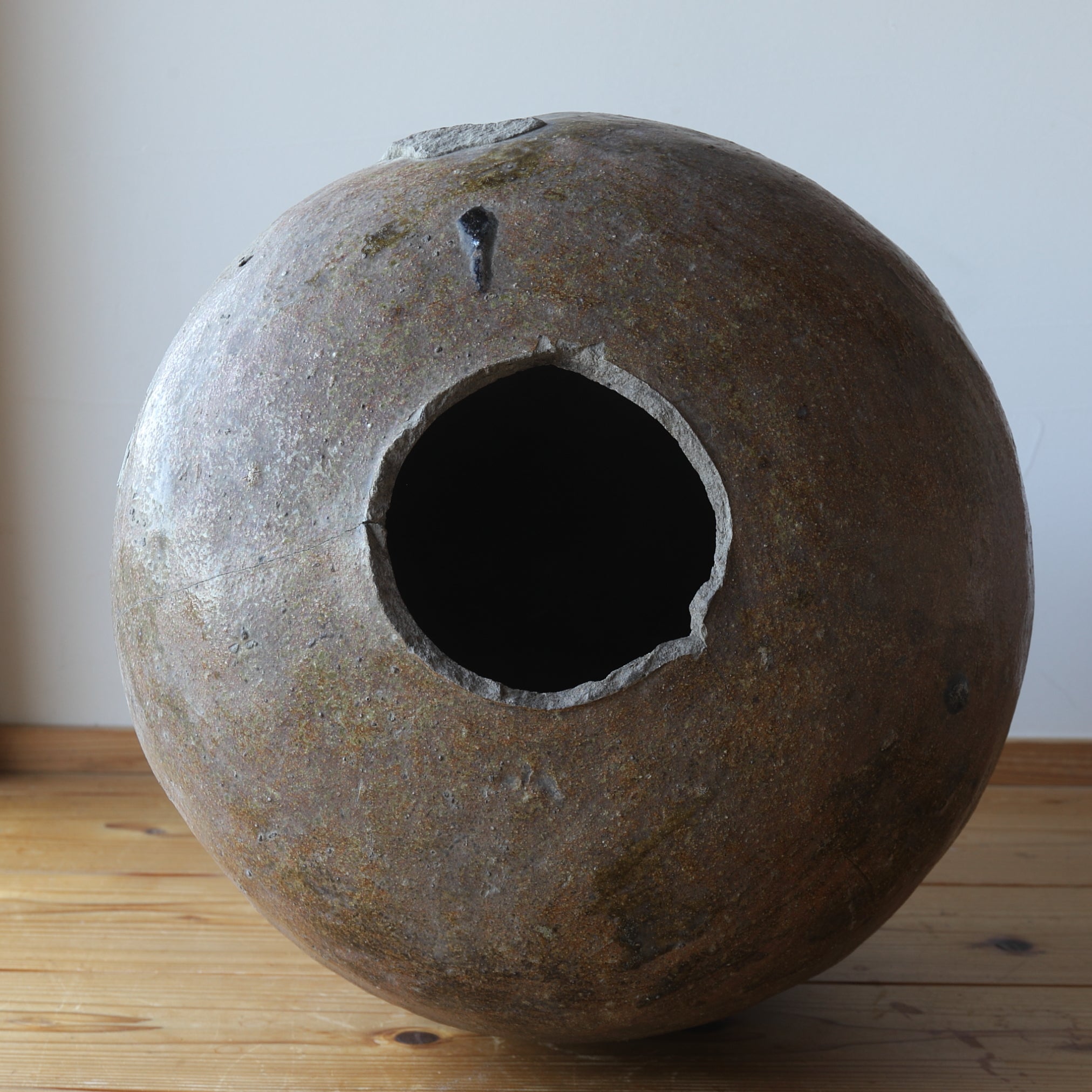 JARRA GRANDE, Ko-Shigaraki(fragmento), Período Muromachi(1336–1573 d. C.)