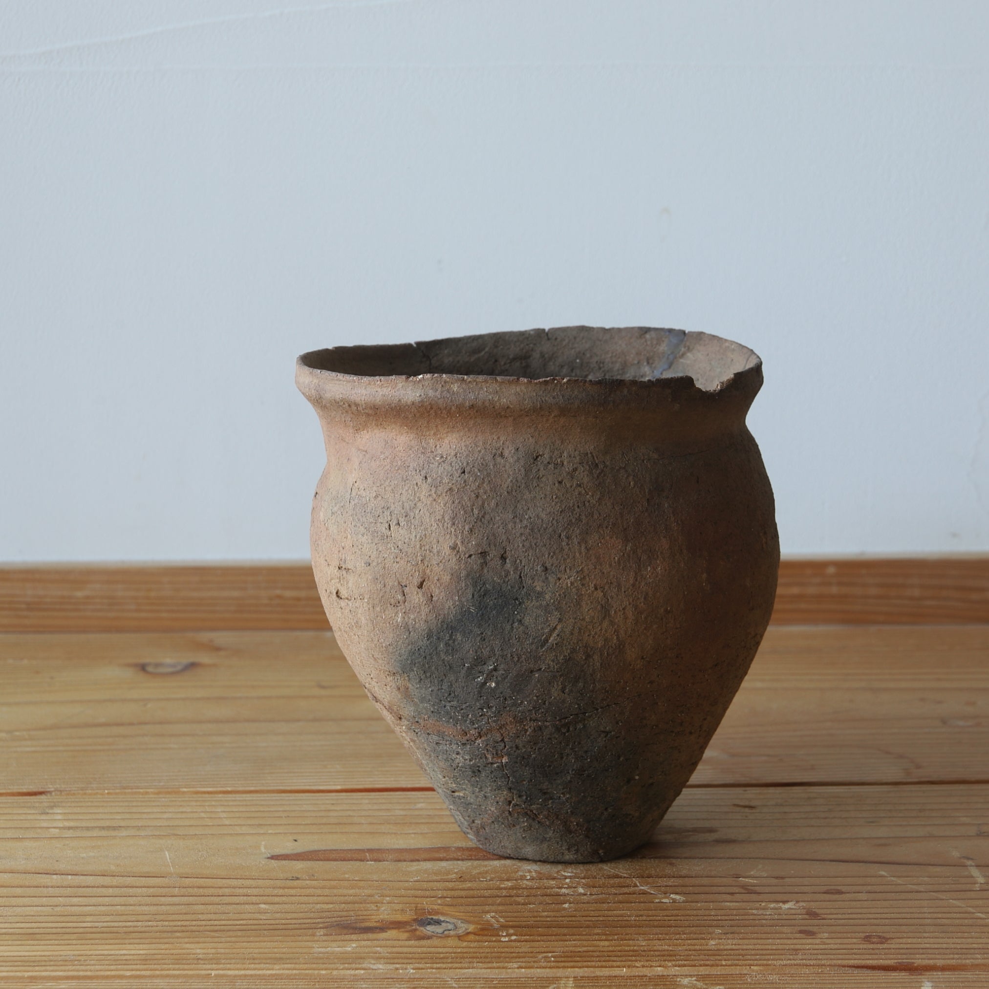 LOZA DE BARRO / TINAJA DE BOCA ANCHA, Loza, Período Yayoi(300 a. C.–250 d. C.)