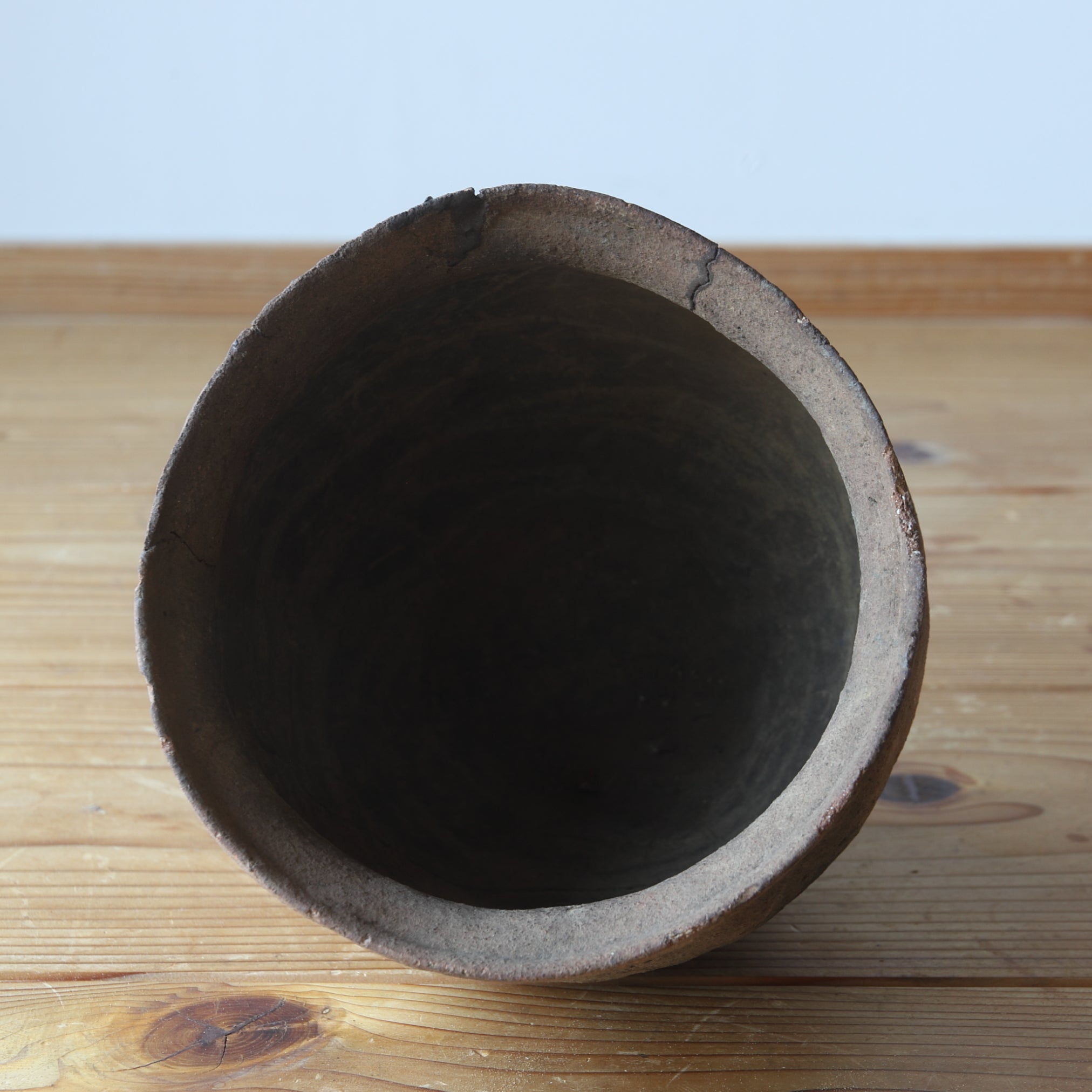 LOZA DE BARRO / TINAJA DE BOCA ANCHA, Loza, Período Yayoi(300 a. C.–250 d. C.)