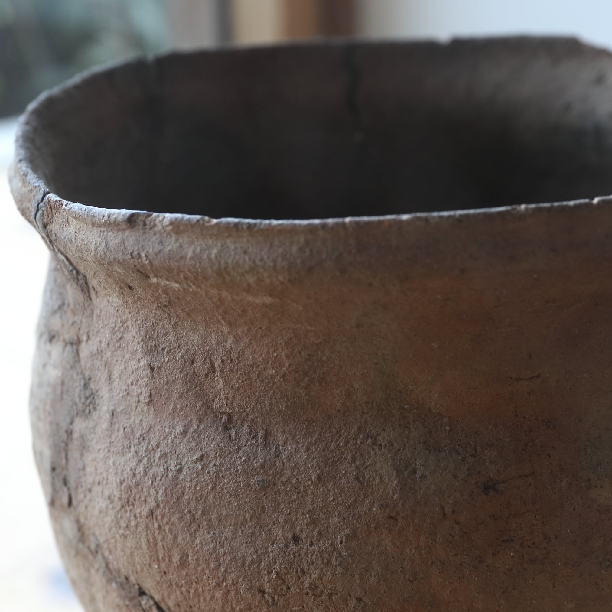 LOZA DE BARRO / TINAJA DE BOCA ANCHA, Loza, Período Yayoi(300 a. C.–250 d. C.)