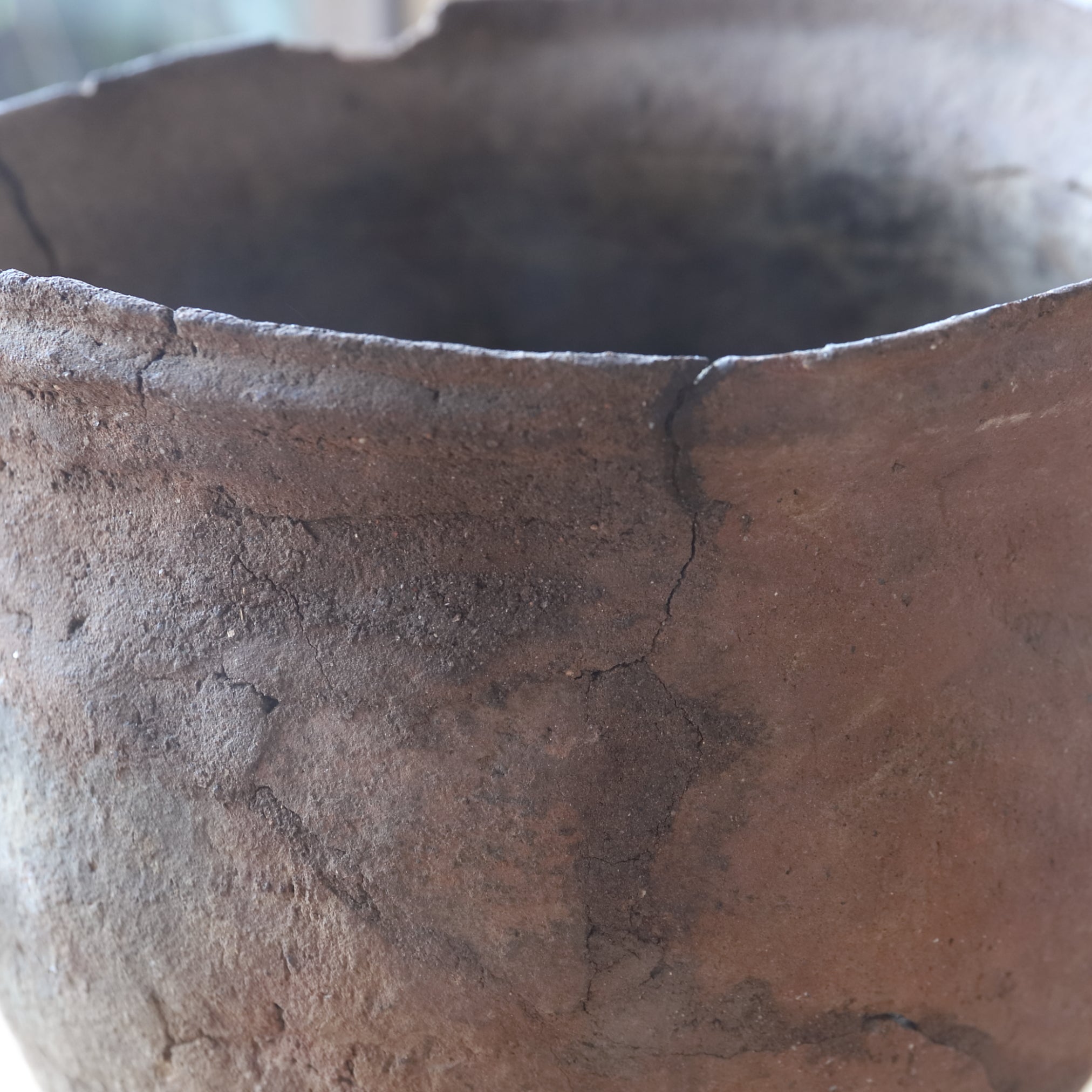 LOZA DE BARRO / TINAJA DE BOCA ANCHA, Loza, Período Yayoi(300 a. C.–250 d. C.)