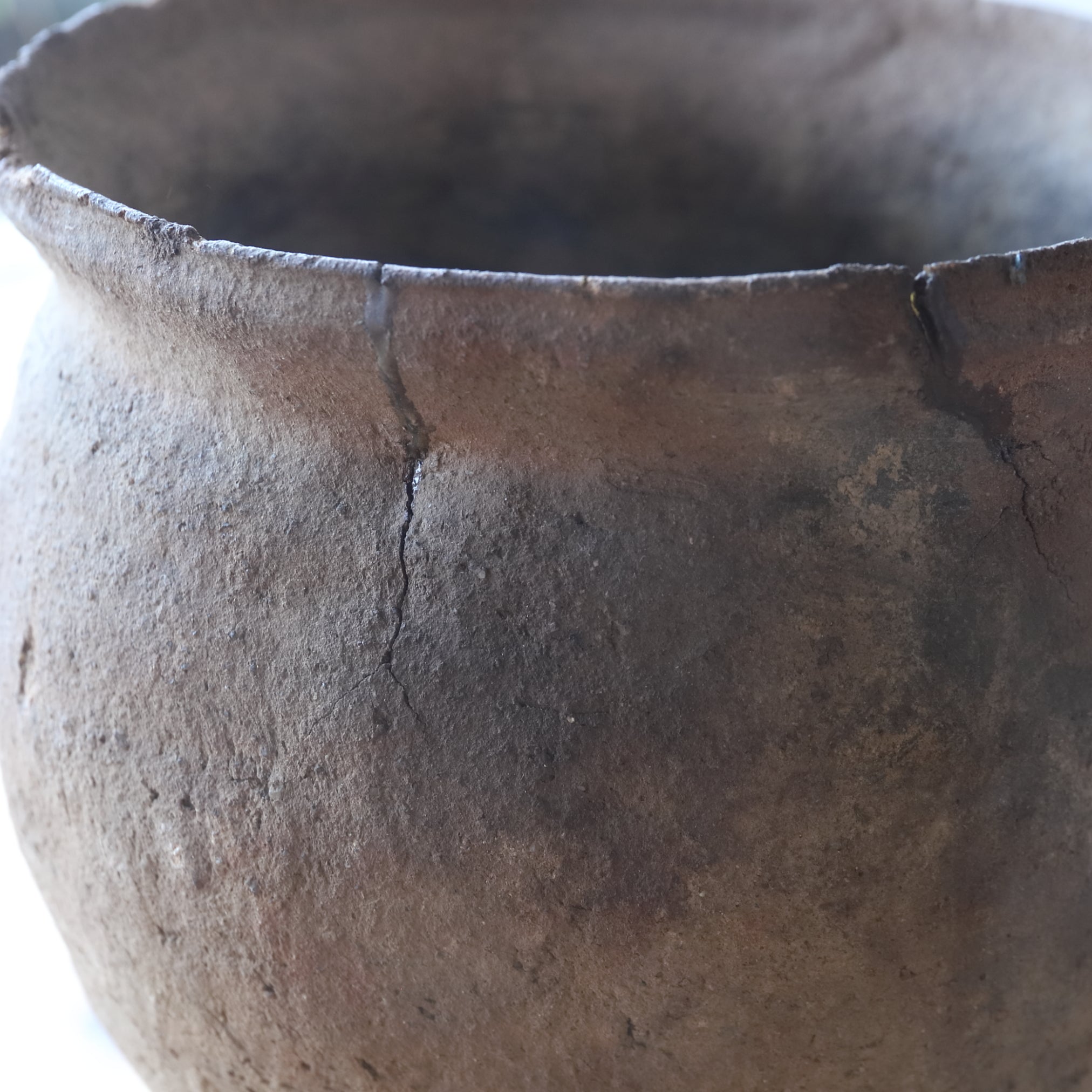 LOZA DE BARRO / TINAJA DE BOCA ANCHA, Loza, Período Yayoi(300 a. C.–250 d. C.)