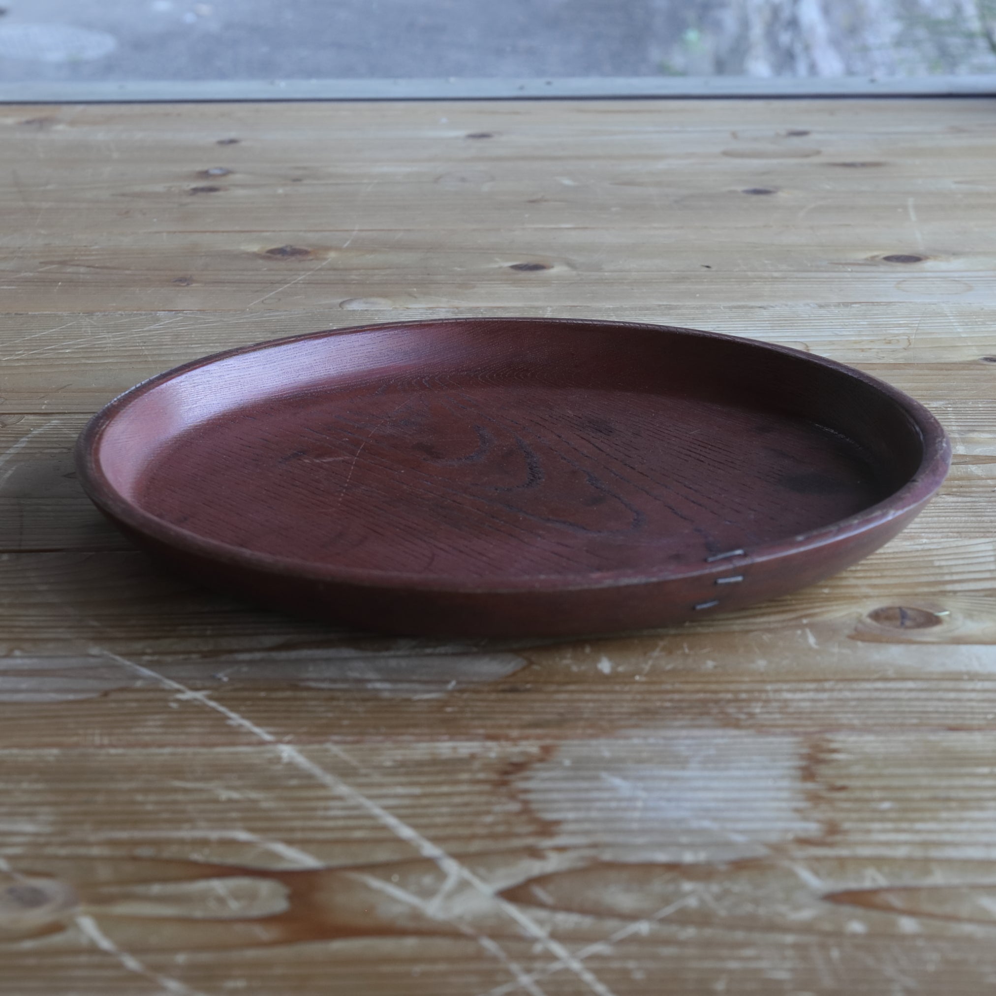 BANDEJA DE TÉ REDONDA, Período Edo(1603–1867 d. C.)
