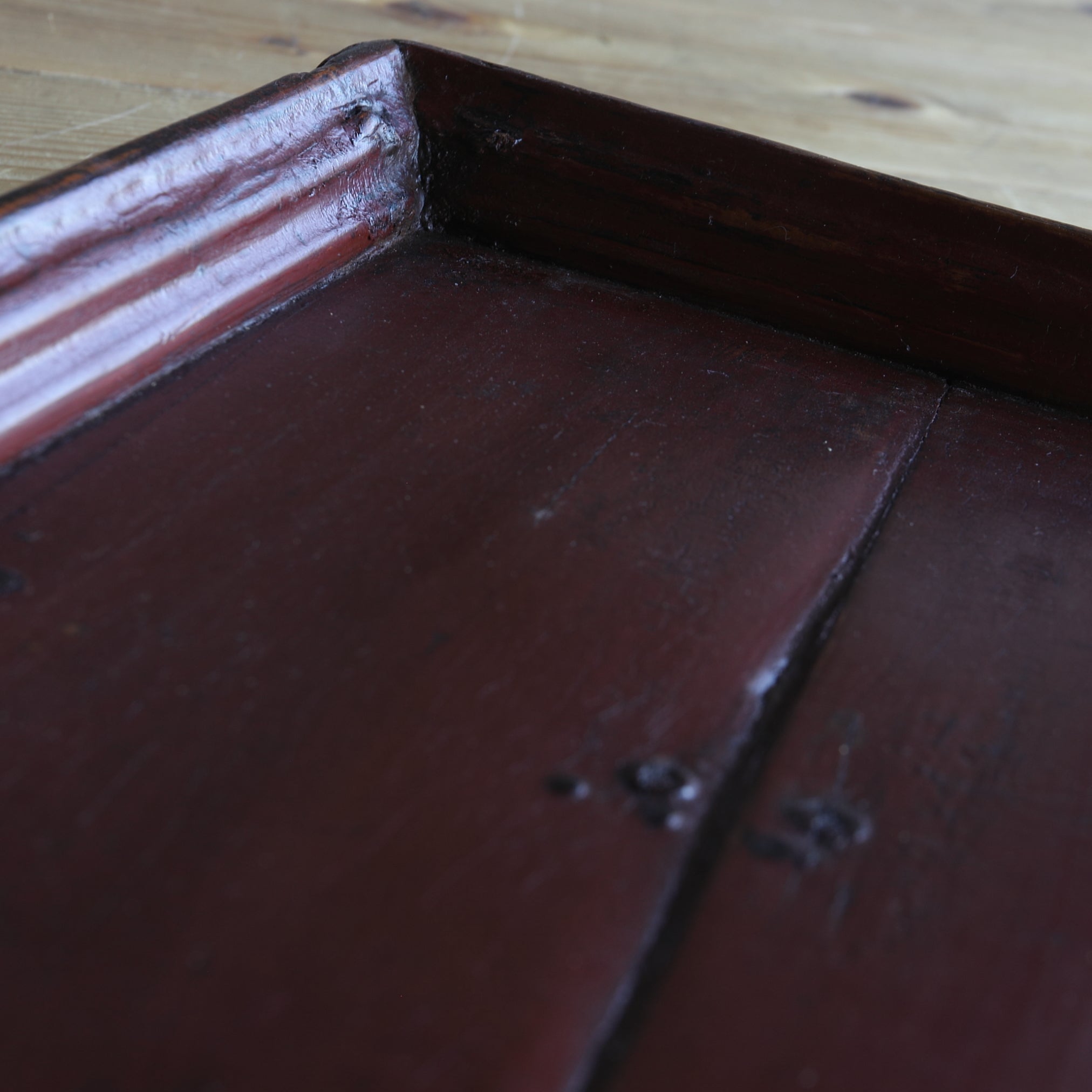 BANDEJA DE MADERA GRANDE, En forma de cuadrada, a1, Dinastía Joseon(1392–1897 d. C.)