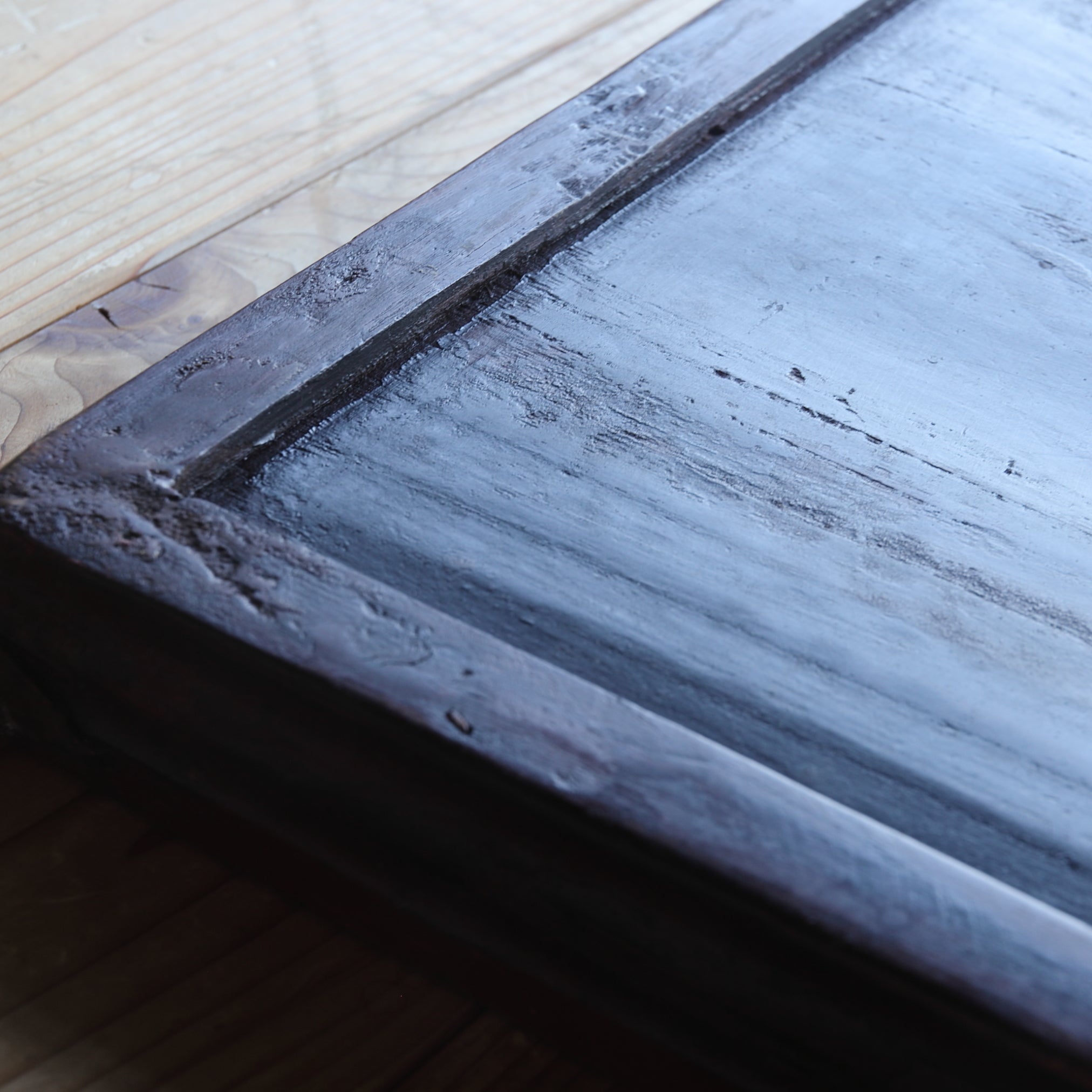 BANDEJA DE MADERA GRANDE, En forma de cuadrada, a1, Dinastía Joseon(1392–1897 d. C.)
