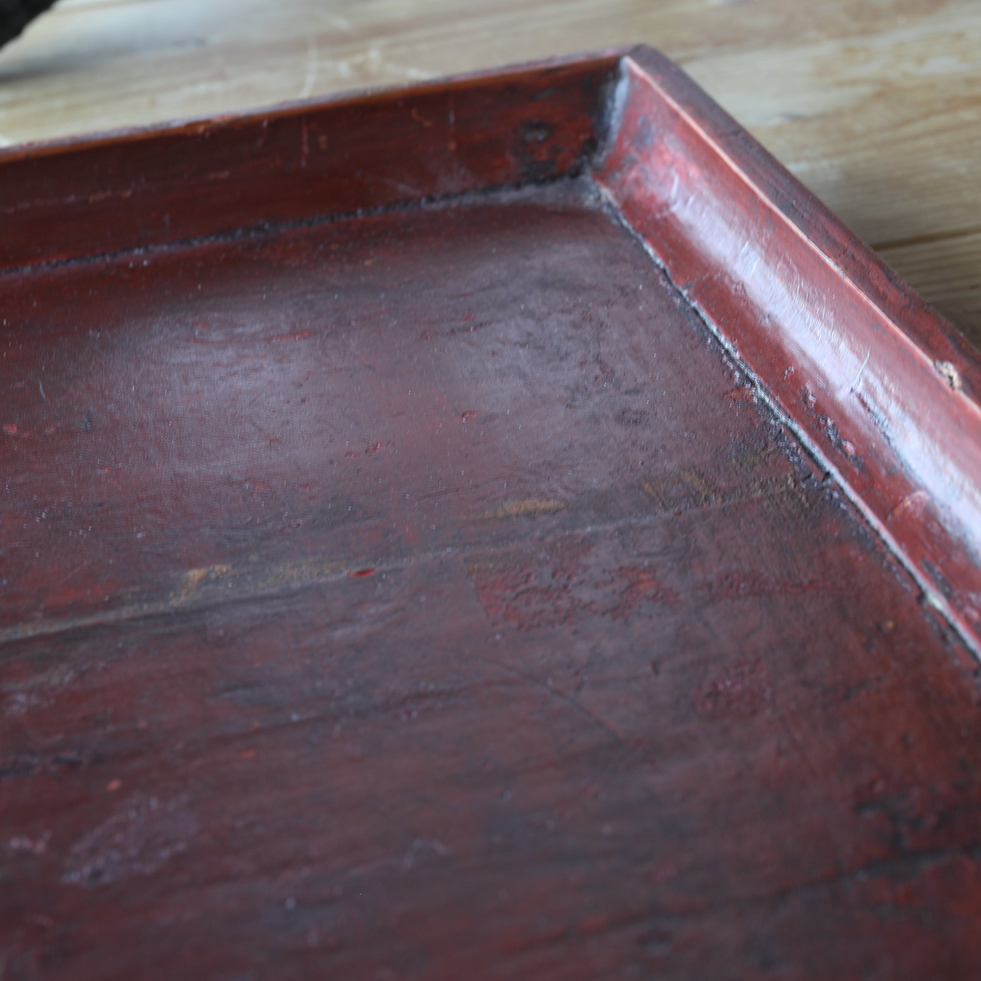 BANDEJA DE MADERA GRANDE, En forma de cuadrada, a2, Dinastía Joseon(1392–1897 d. C.)