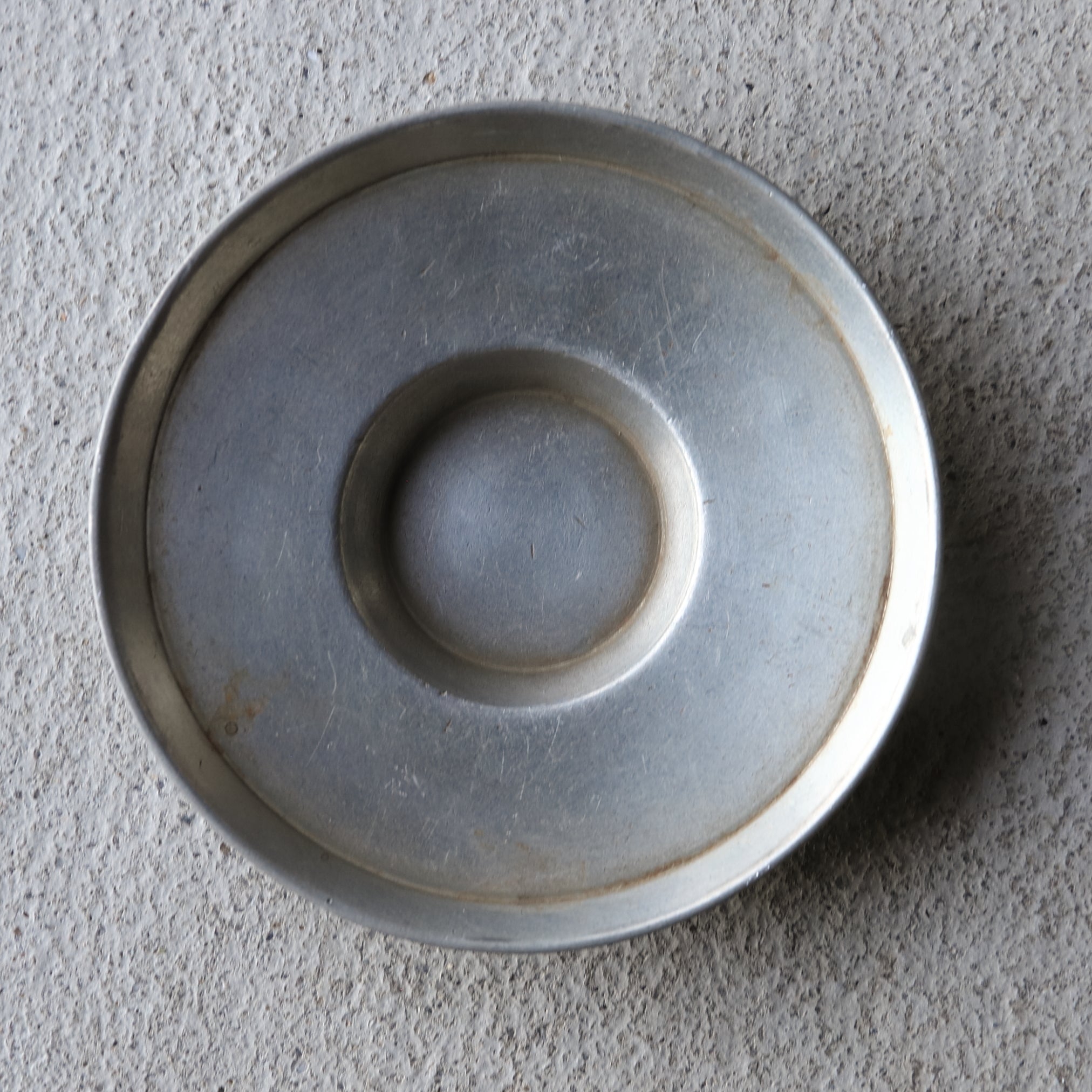 古錫圓式茶托 5件套(近世, 西元16–19世紀)
