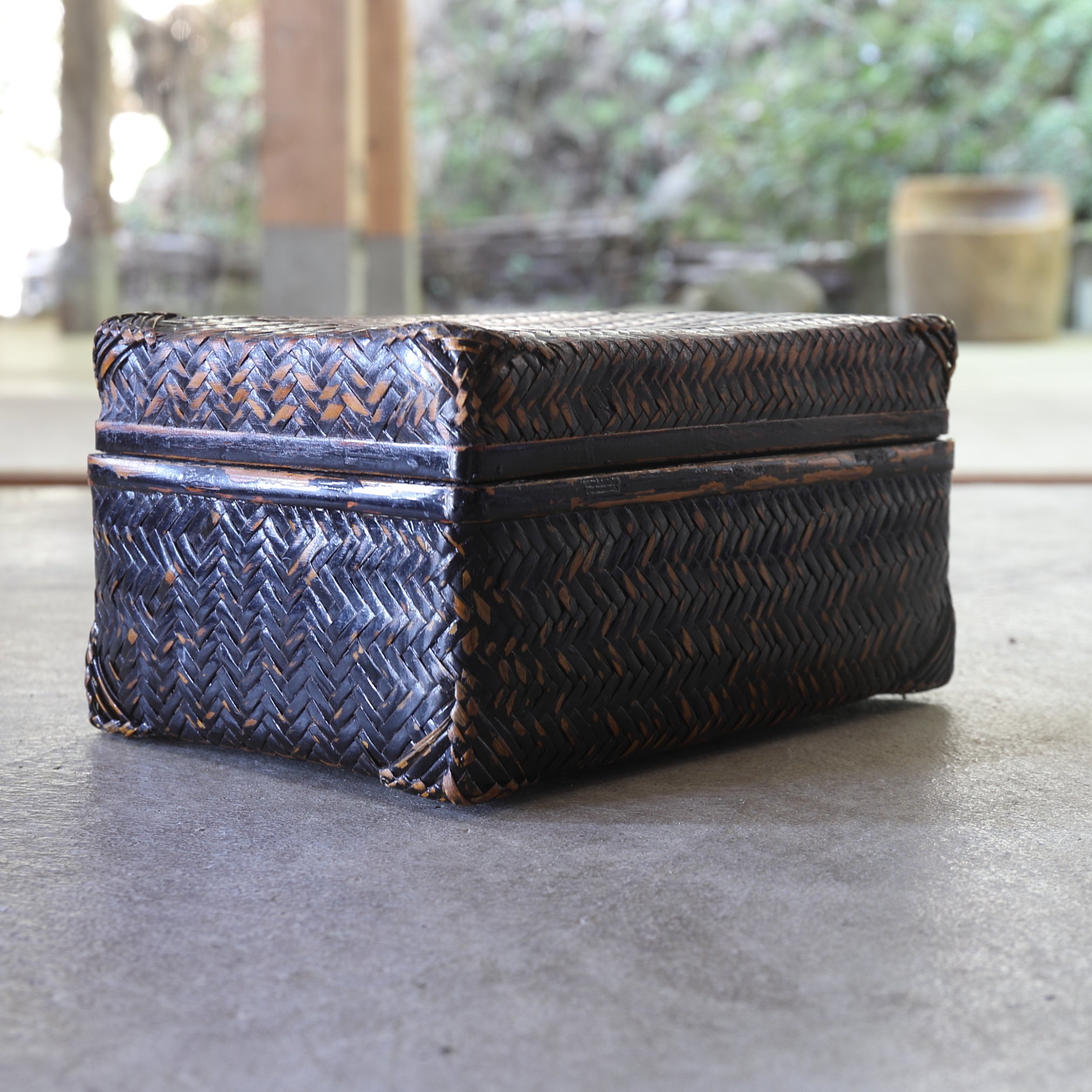 BAMBOO TEA BOX, Early Modern Period(16th–19th centuries)