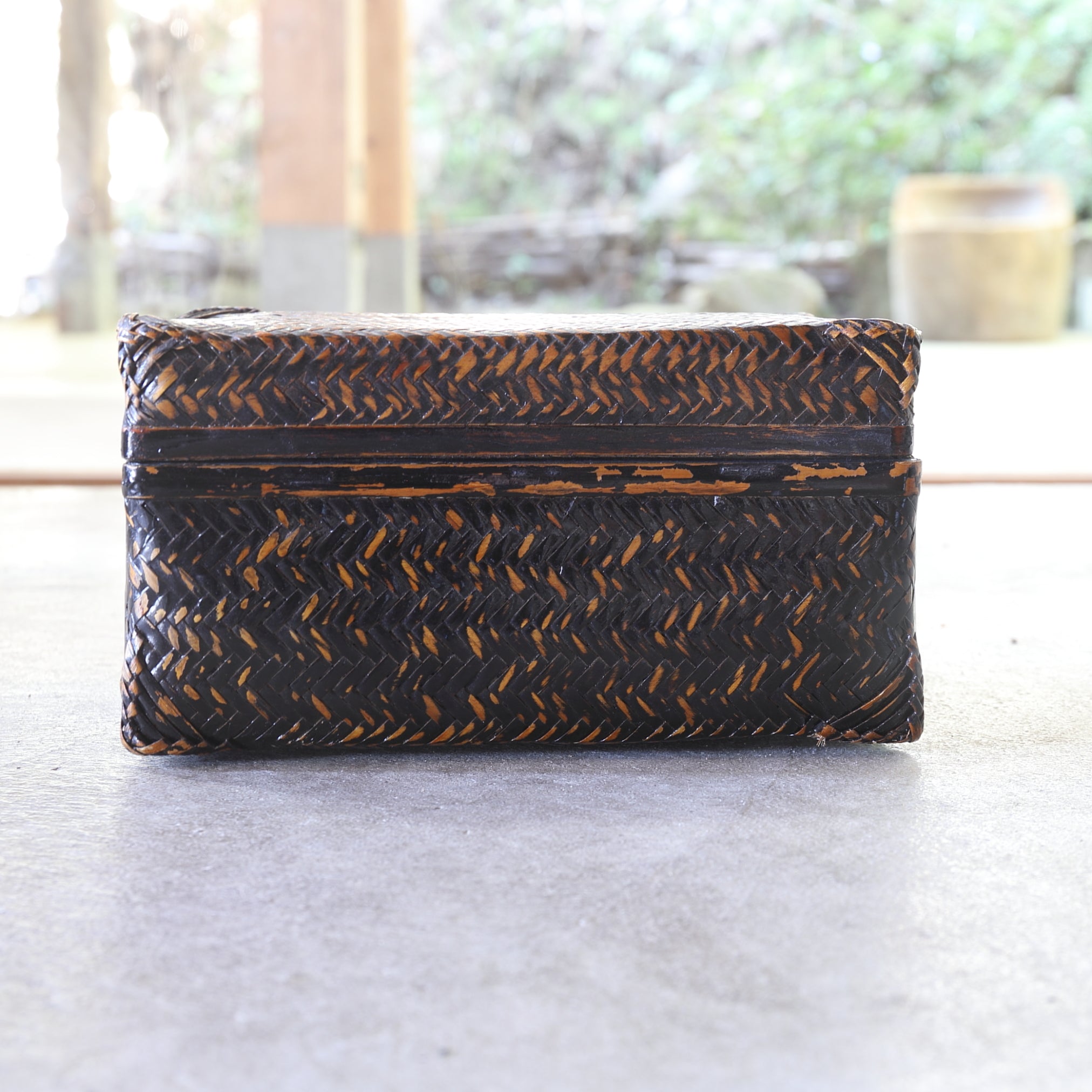 BAMBOO TEA BOX, Early Modern Period(16th–19th centuries)