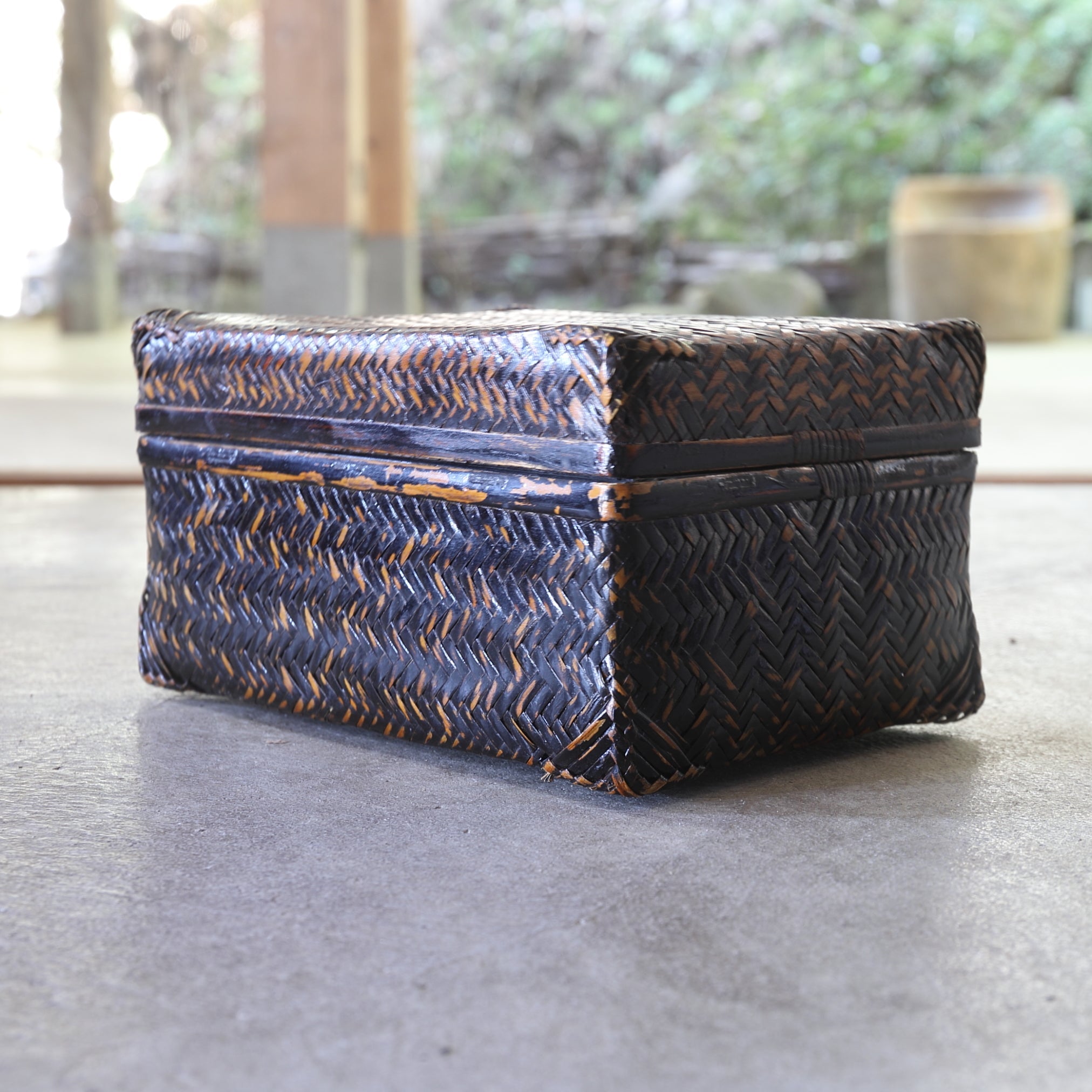 BAMBOO TEA BOX, Early Modern Period(16th–19th centuries)