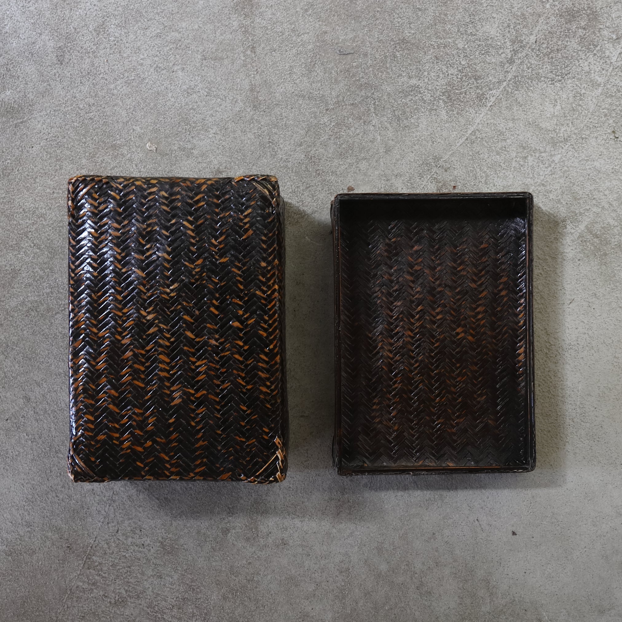 BAMBOO TEA BOX, Early Modern Period(16th–19th centuries)