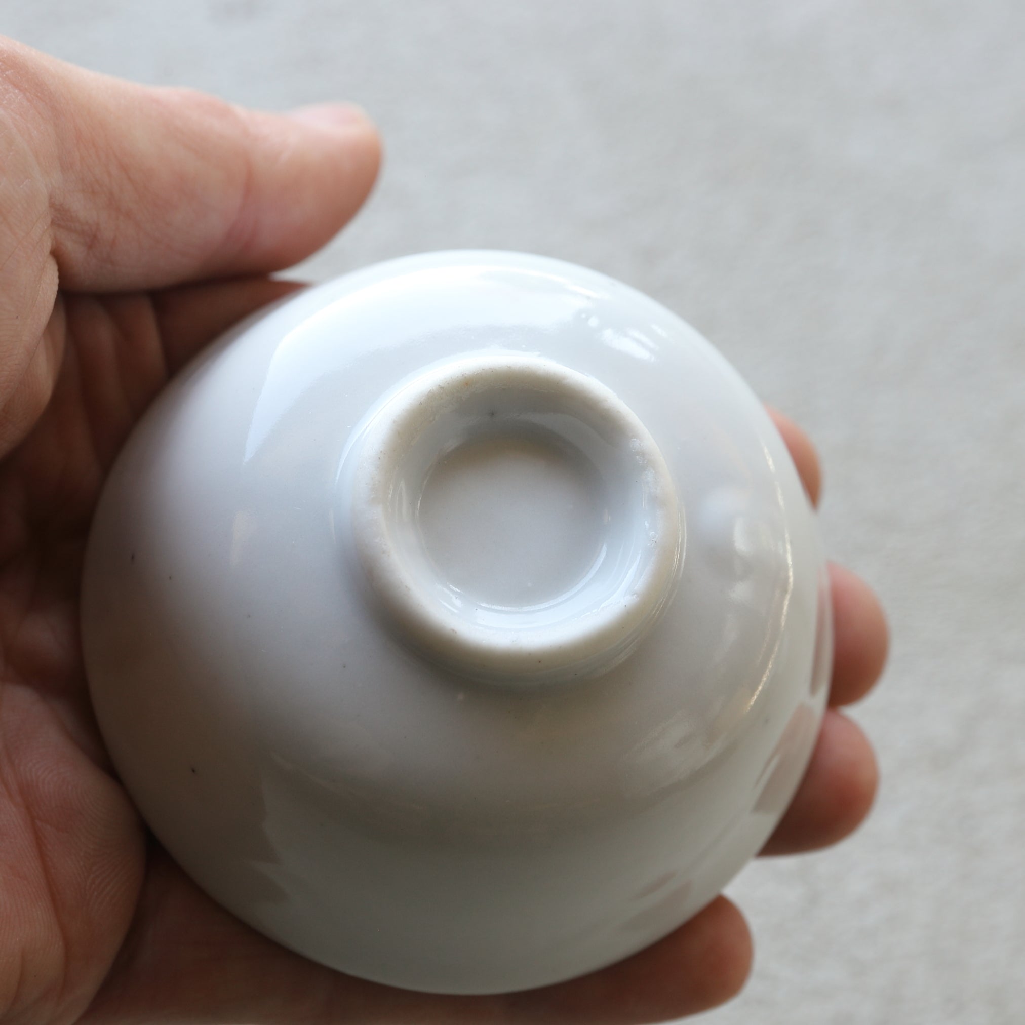 古伊萬里白瓷煎茶碗 5件套(江戶時代, 西元1603年–1867年)