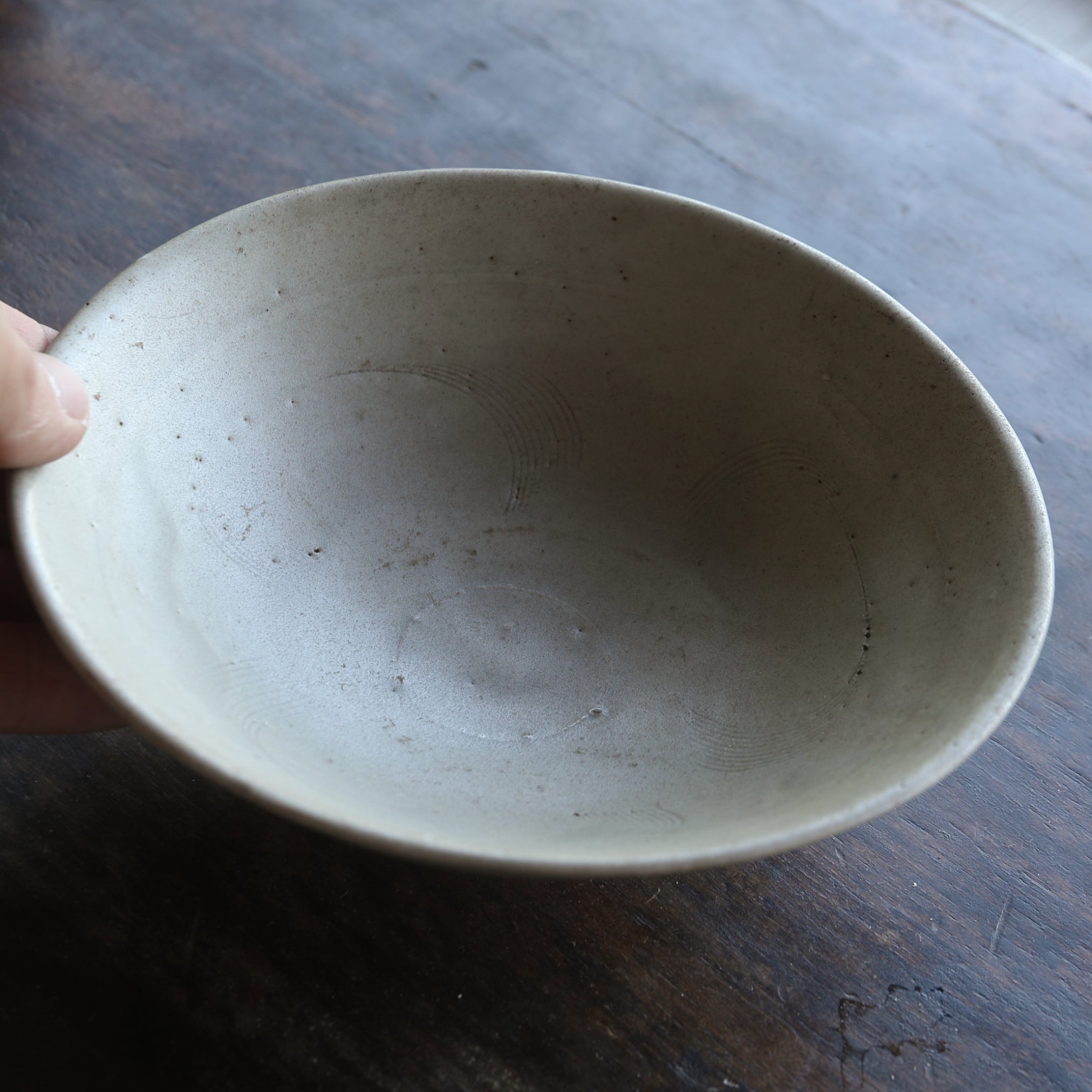 TEA BOWL, Jukō Celadon with comb design, Song Dynasty(960–1279CE)