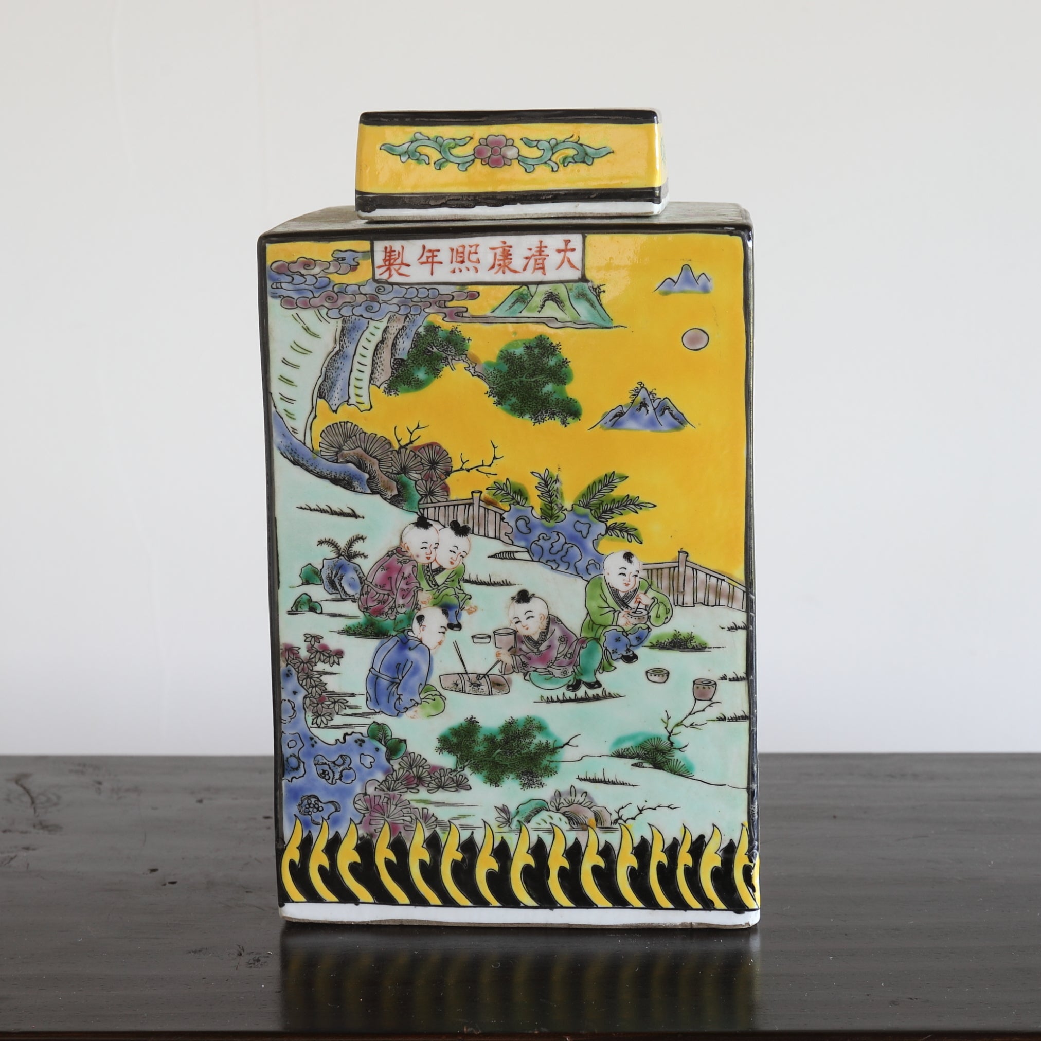 TEEVORRATSDOSE, Qing-Dynastie(1616–1911 n. Chr.)
