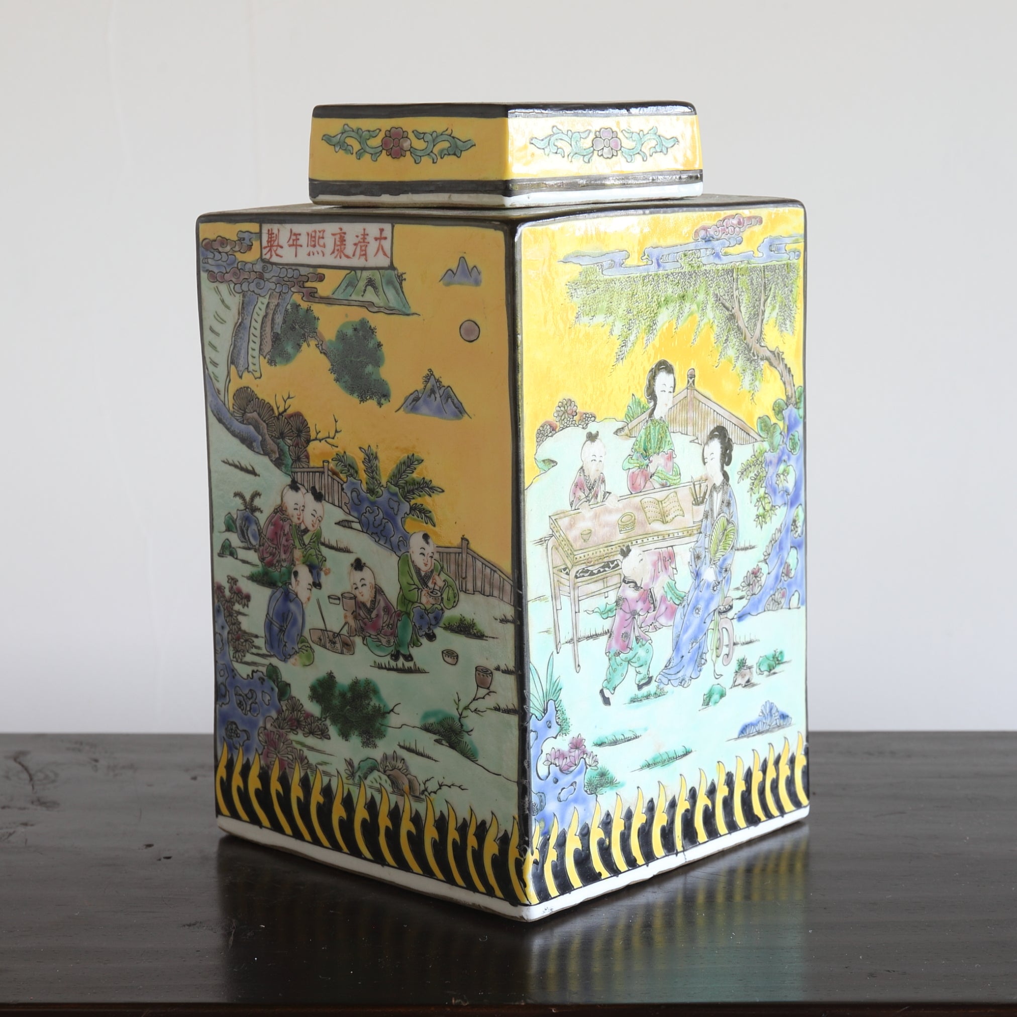 TEEVORRATSDOSE, Qing-Dynastie(1616–1911 n. Chr.)