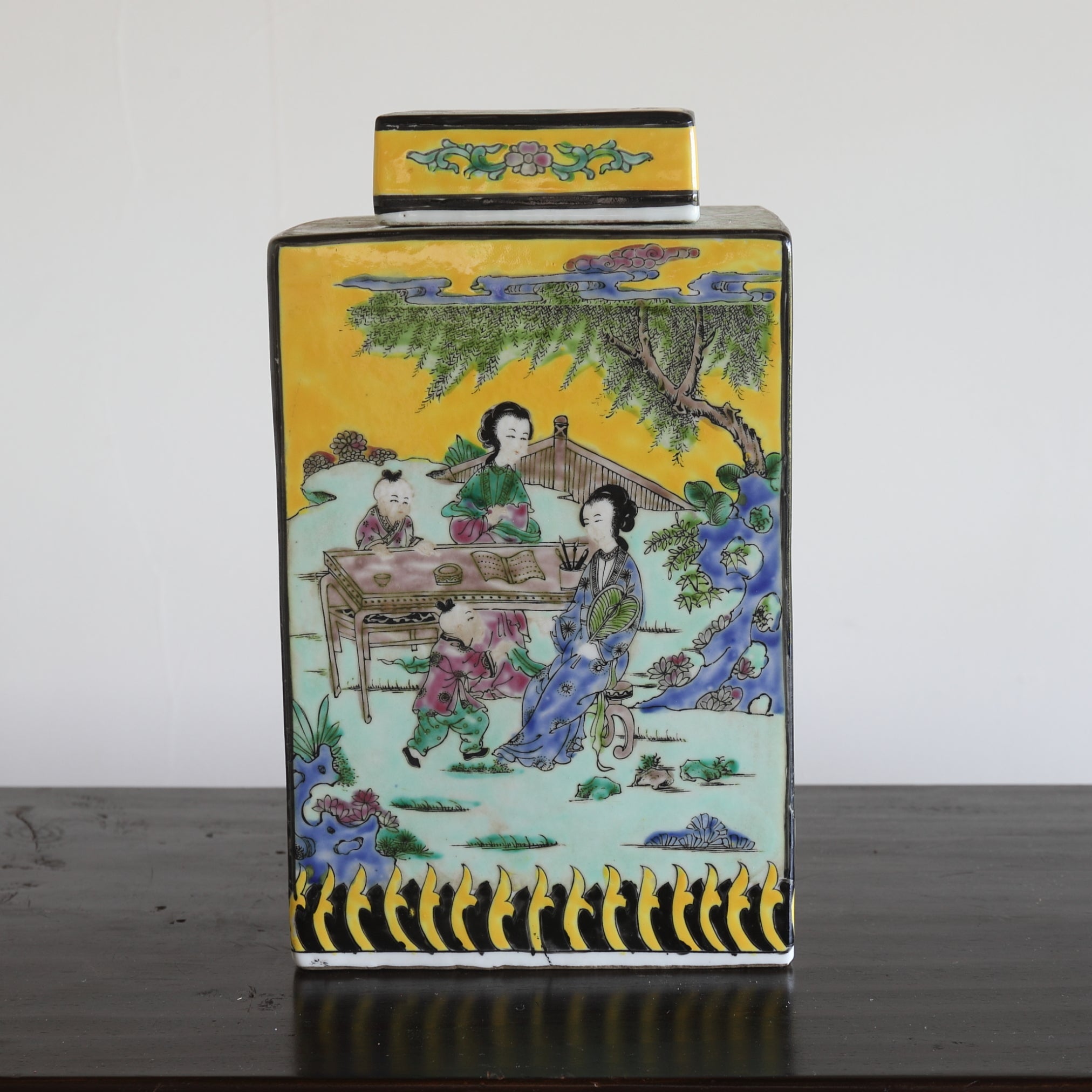 TEEVORRATSDOSE, Qing-Dynastie(1616–1911 n. Chr.)