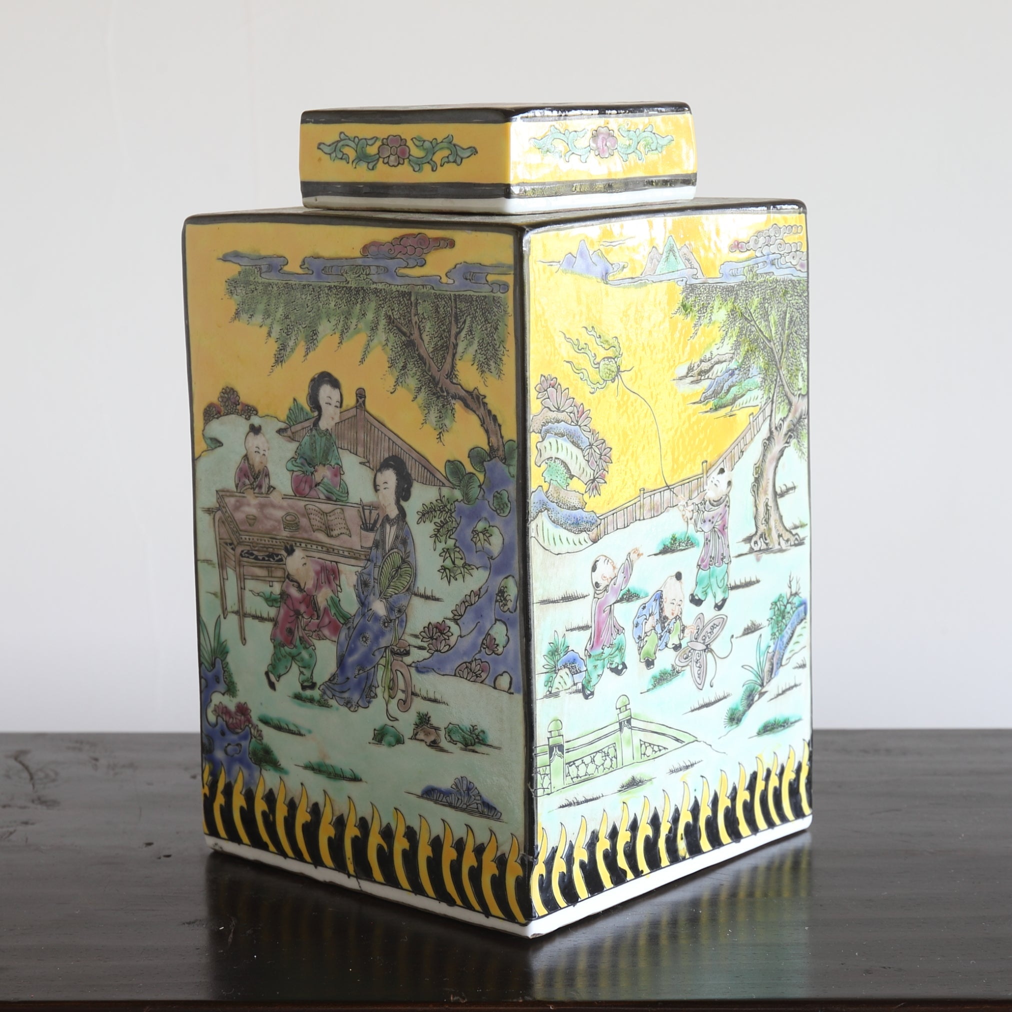 TEEVORRATSDOSE, Qing-Dynastie(1616–1911 n. Chr.)