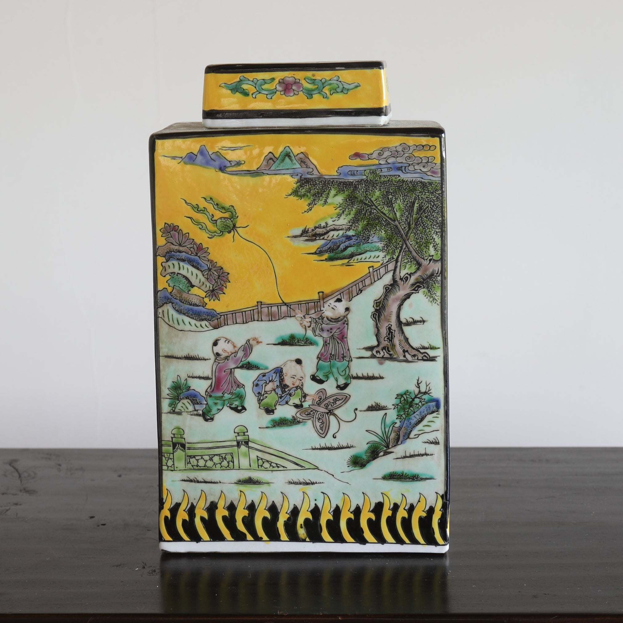TEEVORRATSDOSE, Qing-Dynastie(1616–1911 n. Chr.)