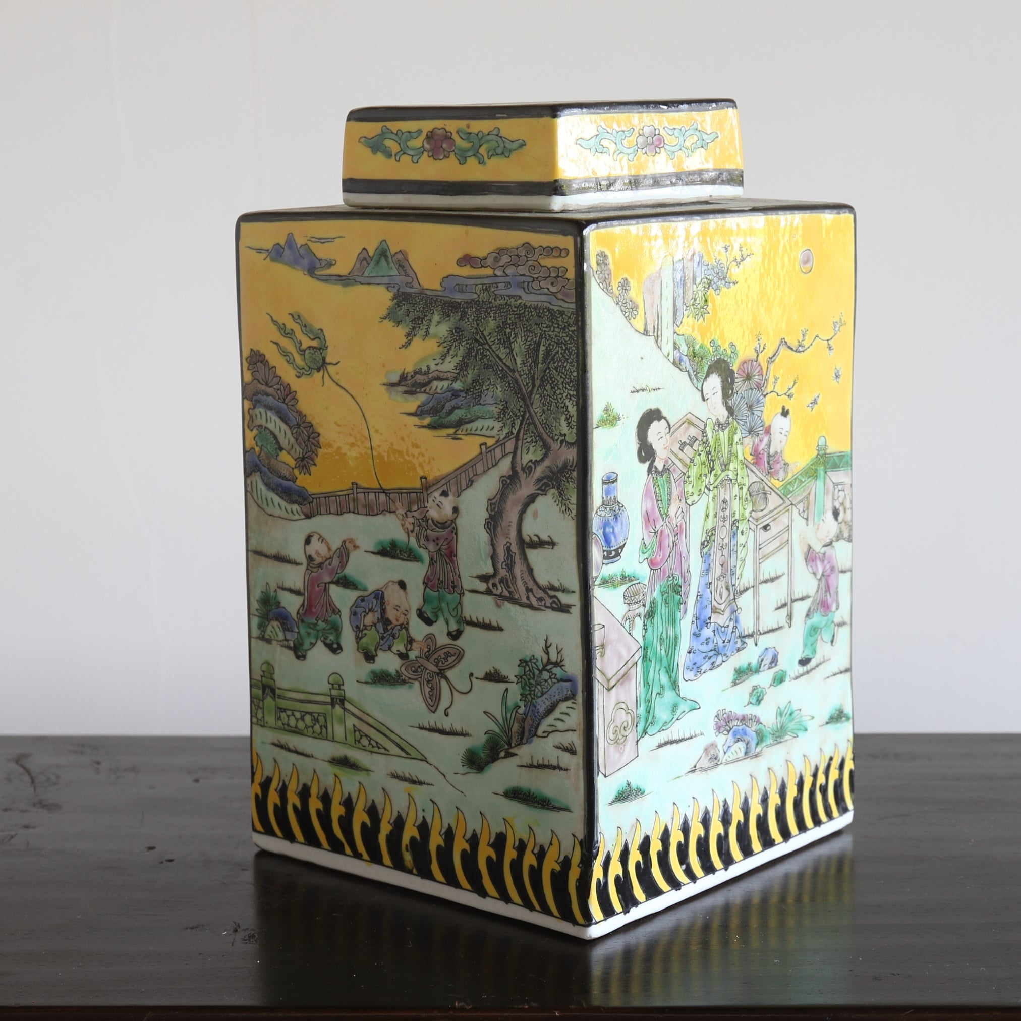 TEEVORRATSDOSE, Qing-Dynastie(1616–1911 n. Chr.)