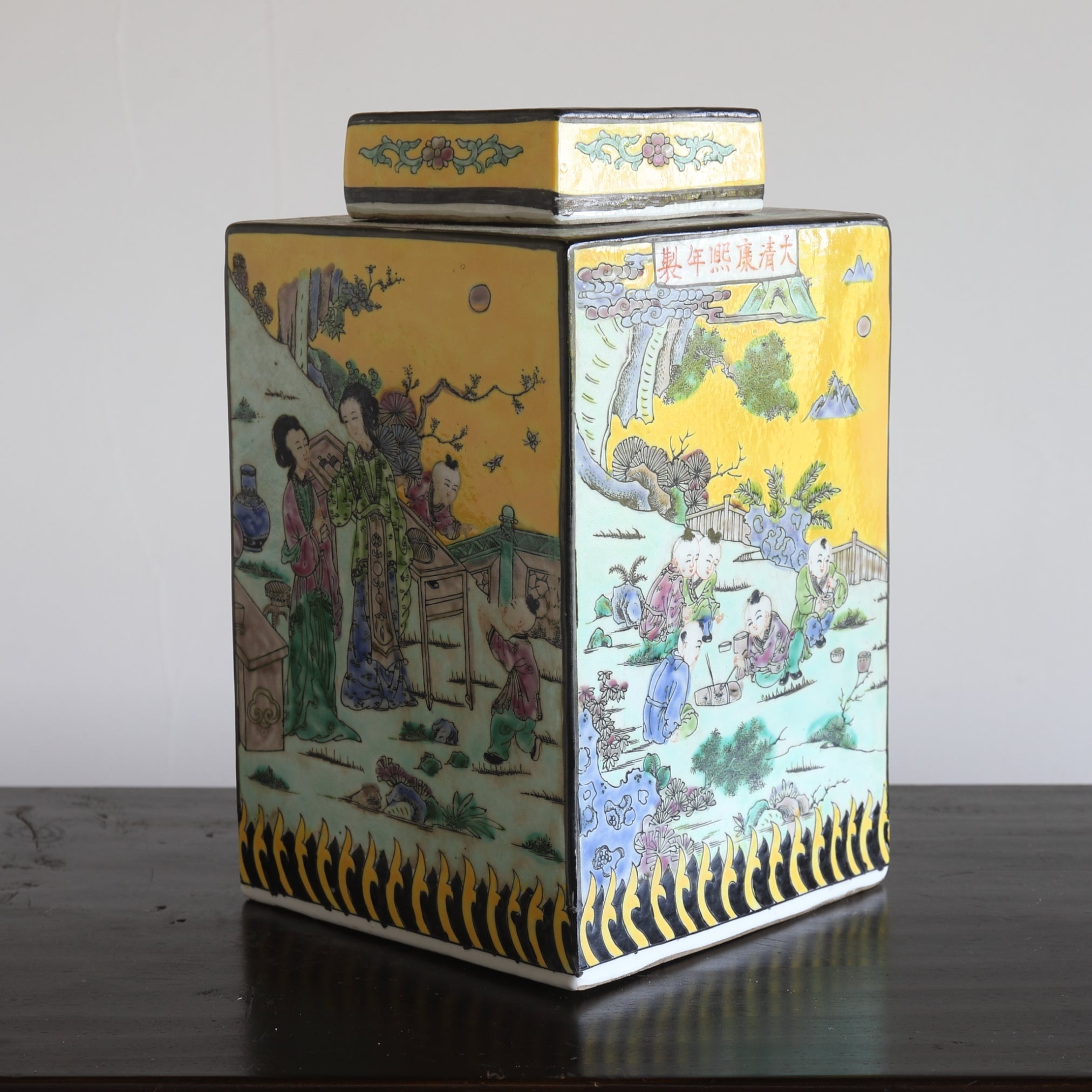 TEEVORRATSDOSE, Qing-Dynastie(1616–1911 n. Chr.)