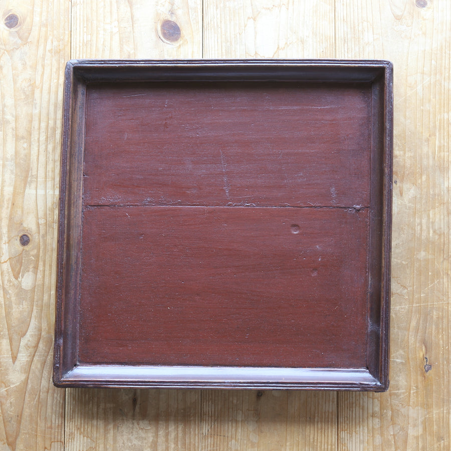 GROSSES HÖLZERNES TABLETT, Von vierkantform, a4, Joseon-Dynastie(1392–1897 n. Chr.)