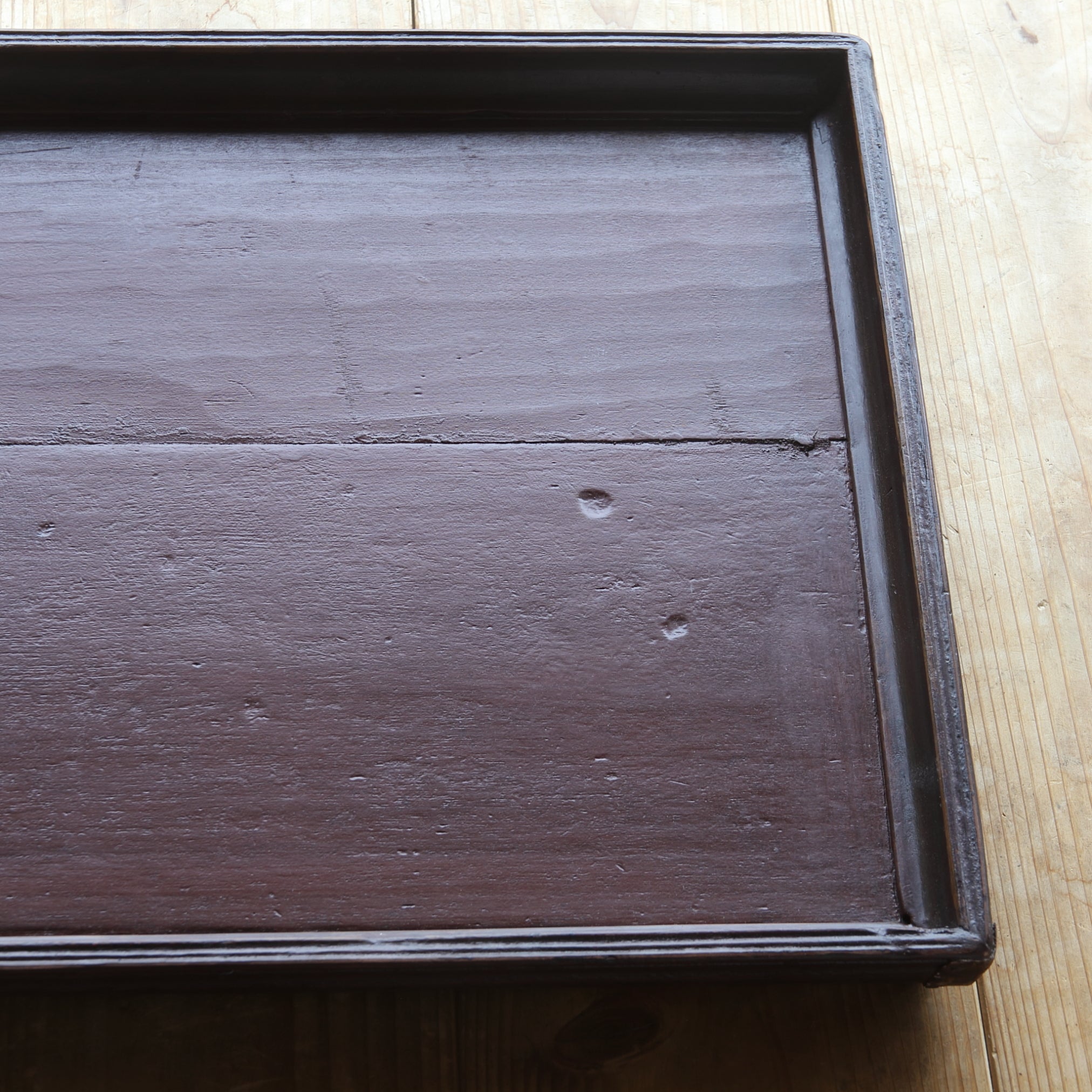 BANDEJA DE MADERA GRANDE, En forma de cuadrada, a4, Dinastía Joseon(1392–1897 d. C.)