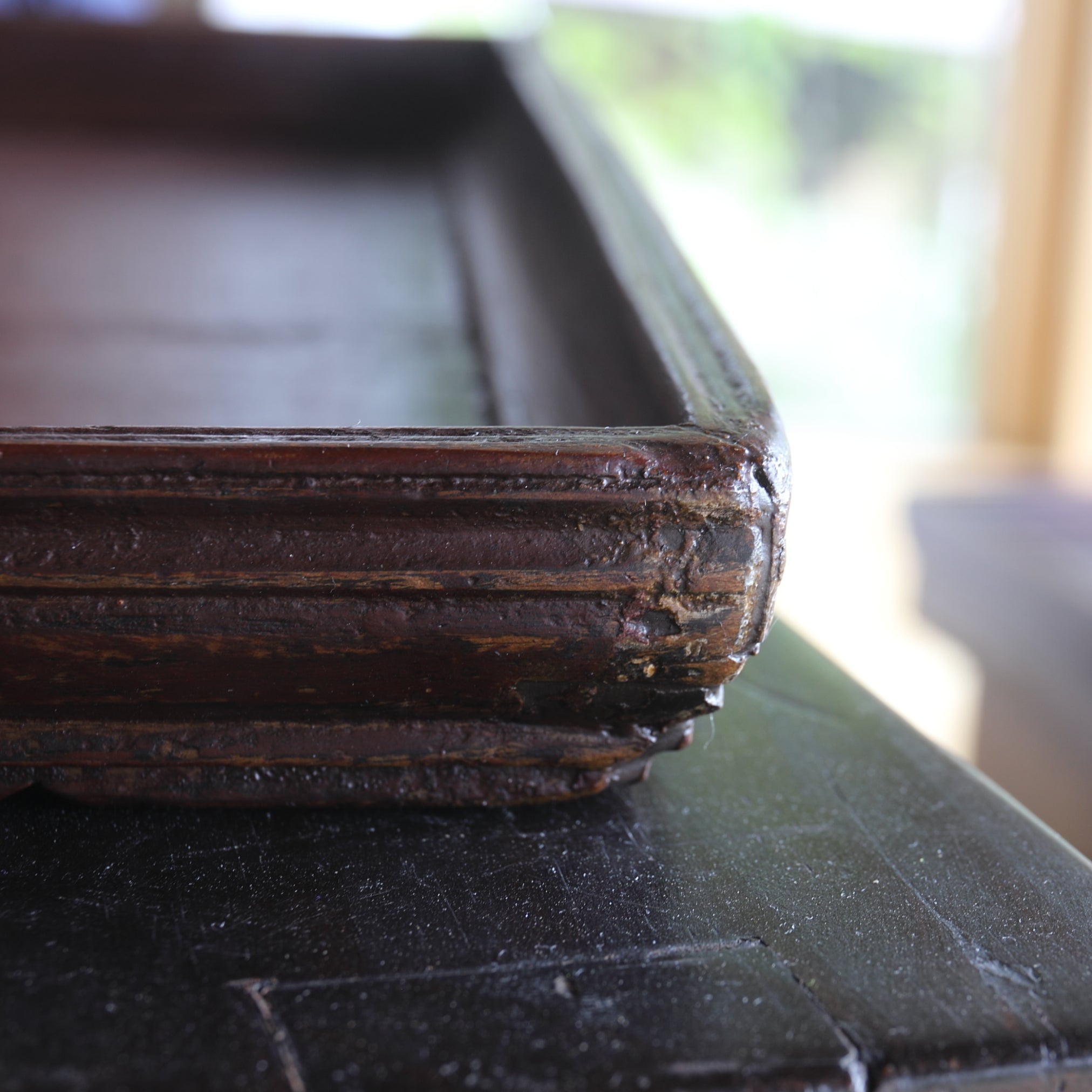 BANDEJA DE MADERA GRANDE, En forma de cuadrada, a4, Dinastía Joseon(1392–1897 d. C.)