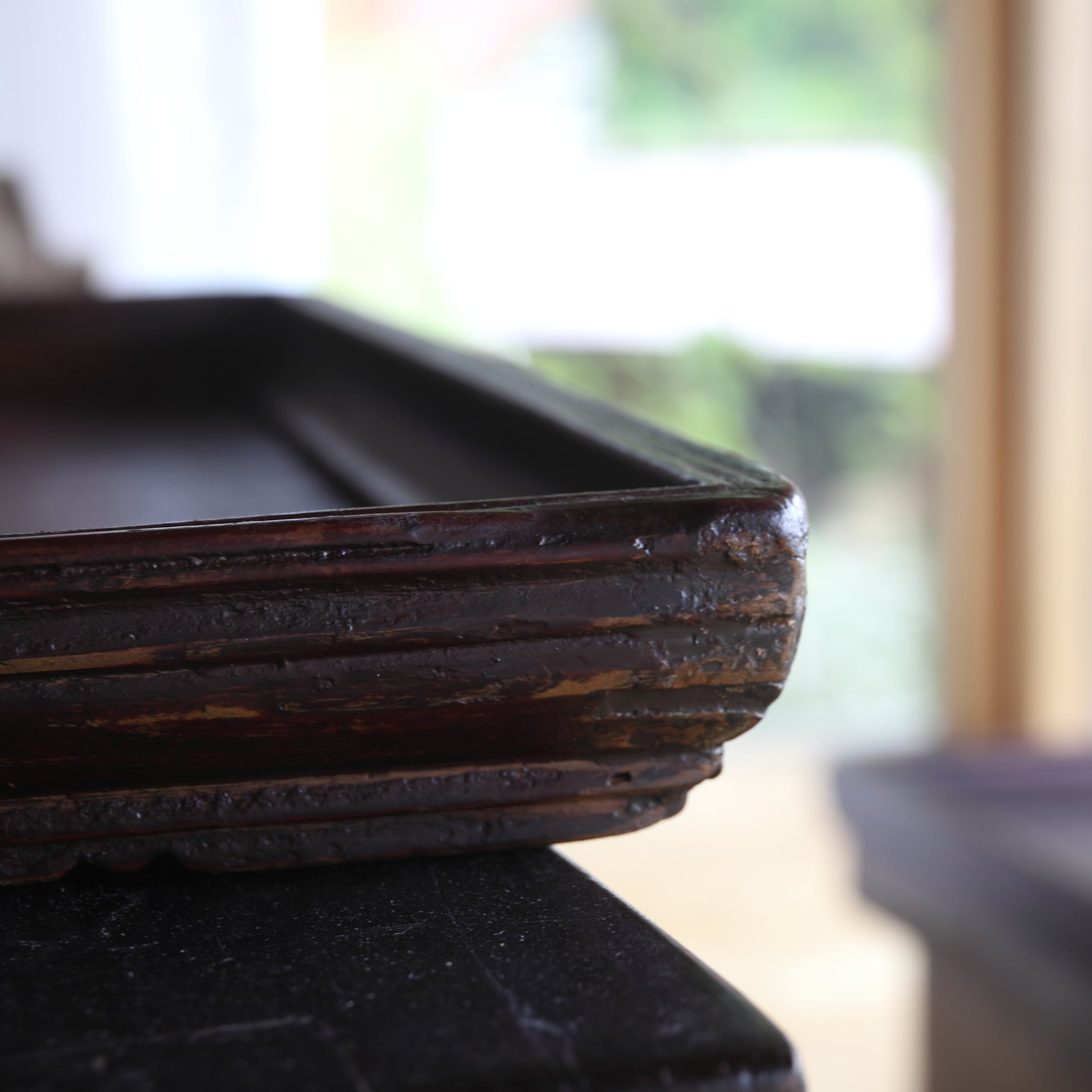 BANDEJA DE MADERA GRANDE, En forma de cuadrada, a4, Dinastía Joseon(1392–1897 d. C.)