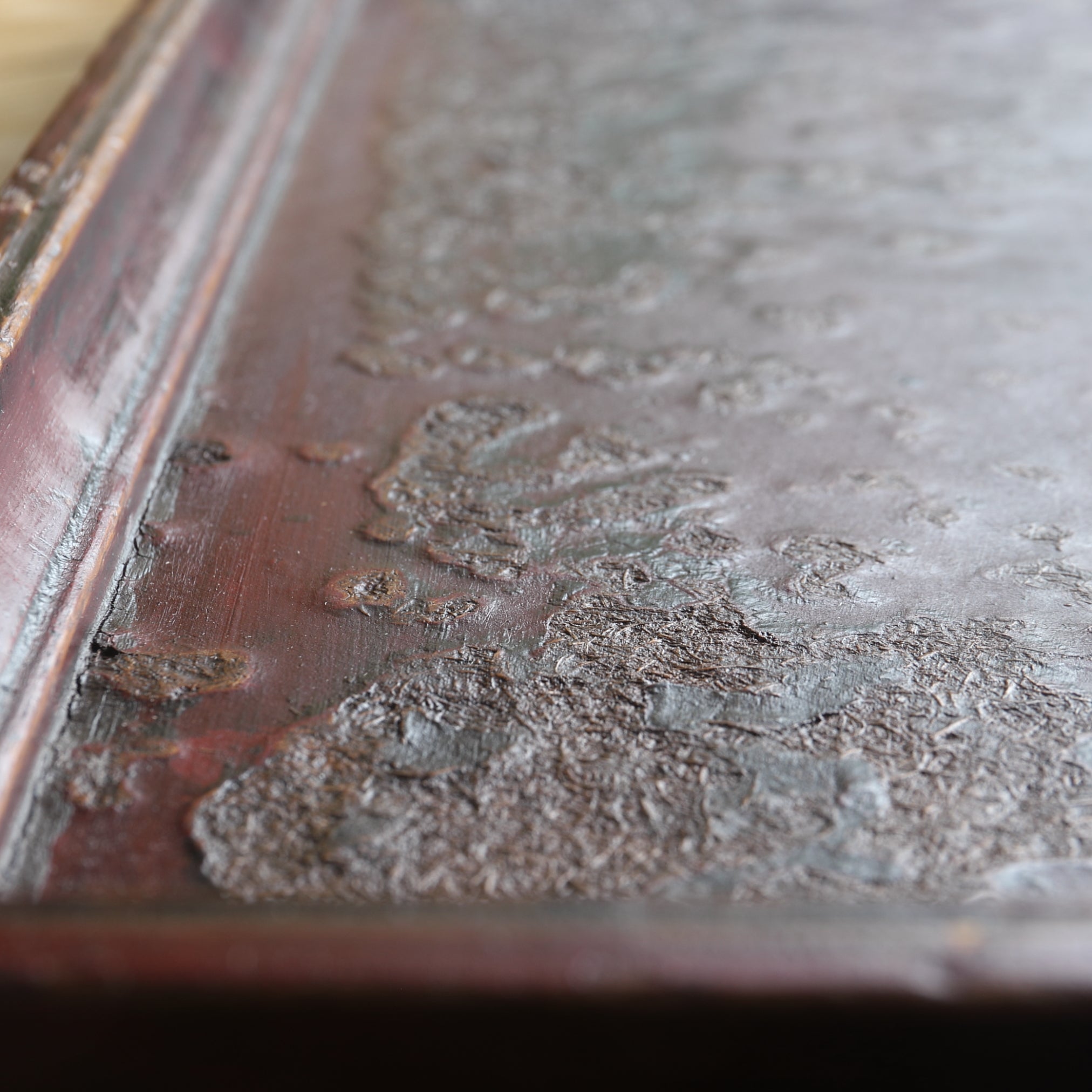 BANDEJA DE MADERA GRANDE, En forma de cuadrada, a5, Dinastía Joseon(1392–1897 d. C.)