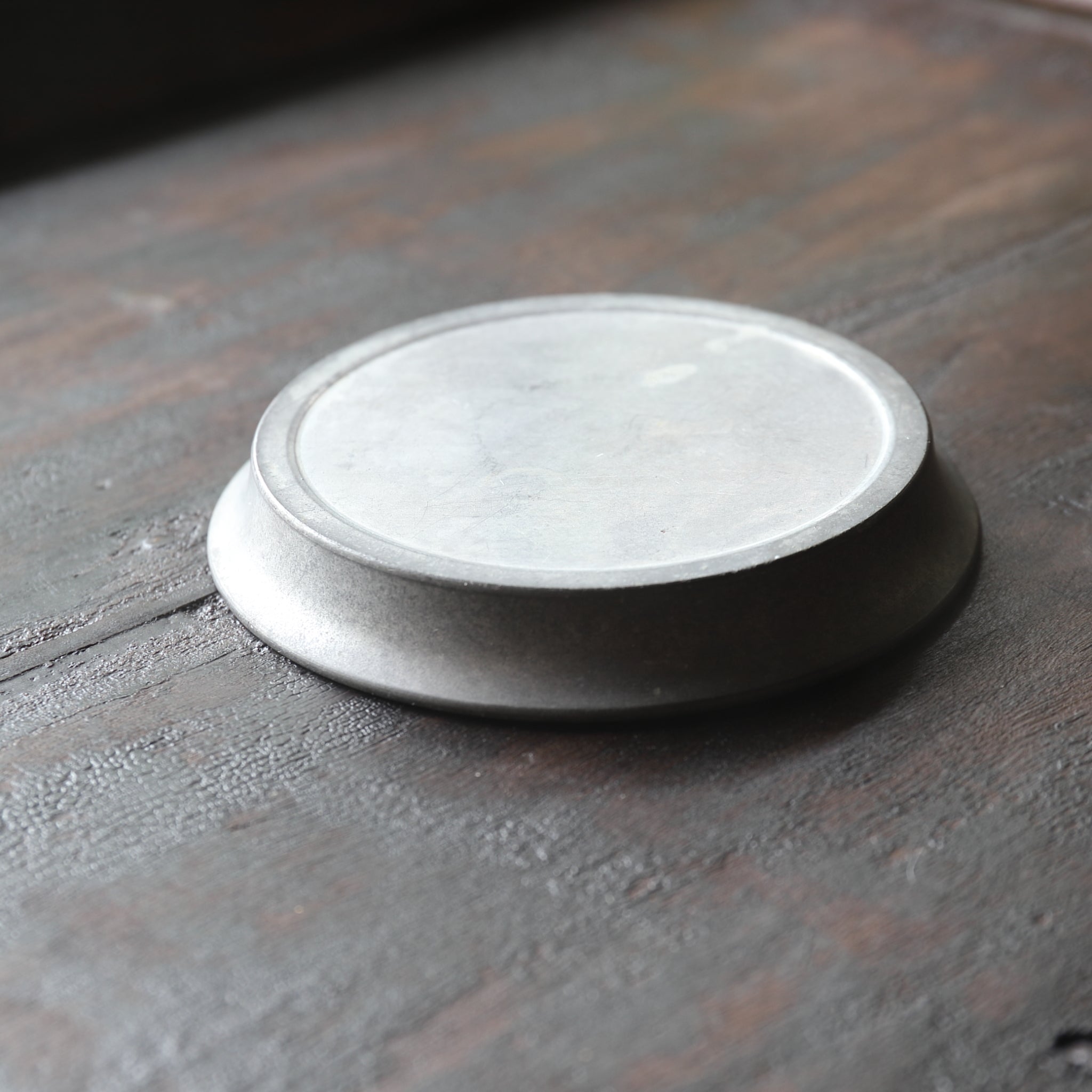 OLD ROUND TIN TEAPOT STAND, Qing Dynasty(1616–1911CE)