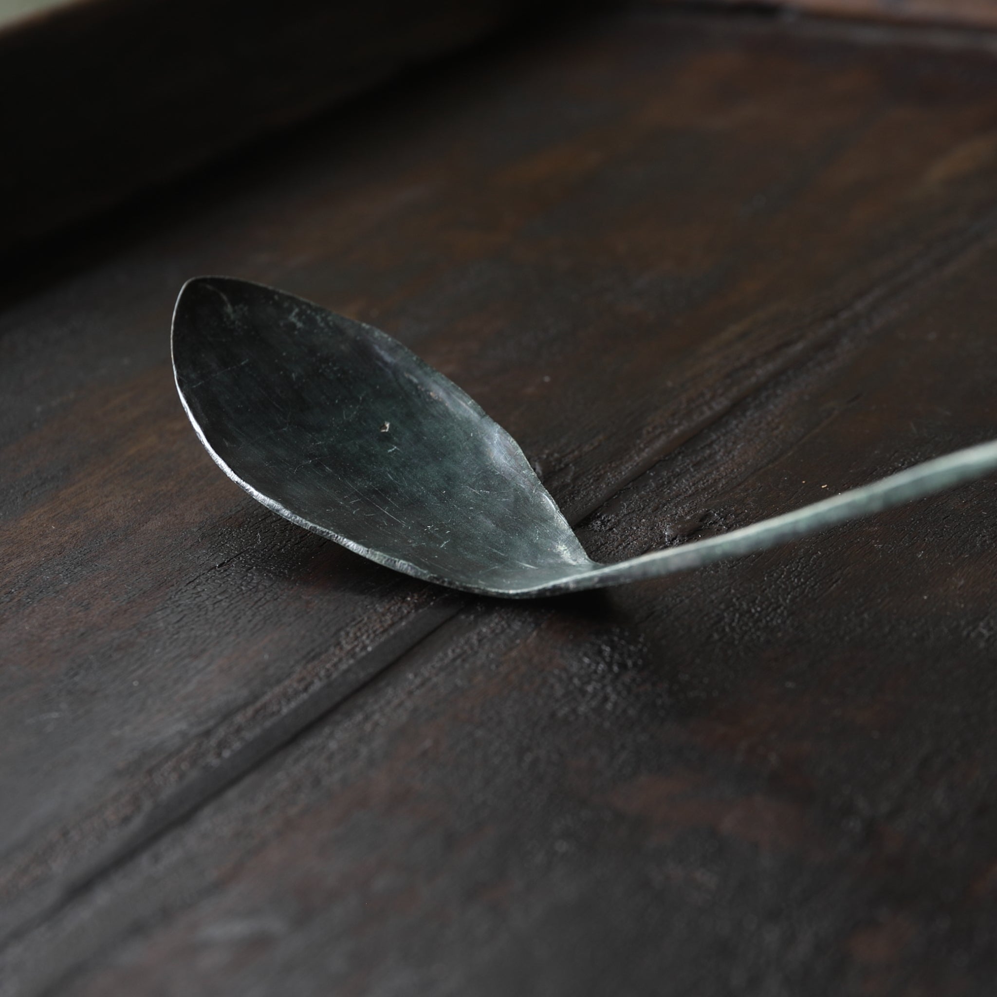 BRONZE SPOON / ASH SPOON, Sahari, Goryeo Dynasty(918–1392CE)