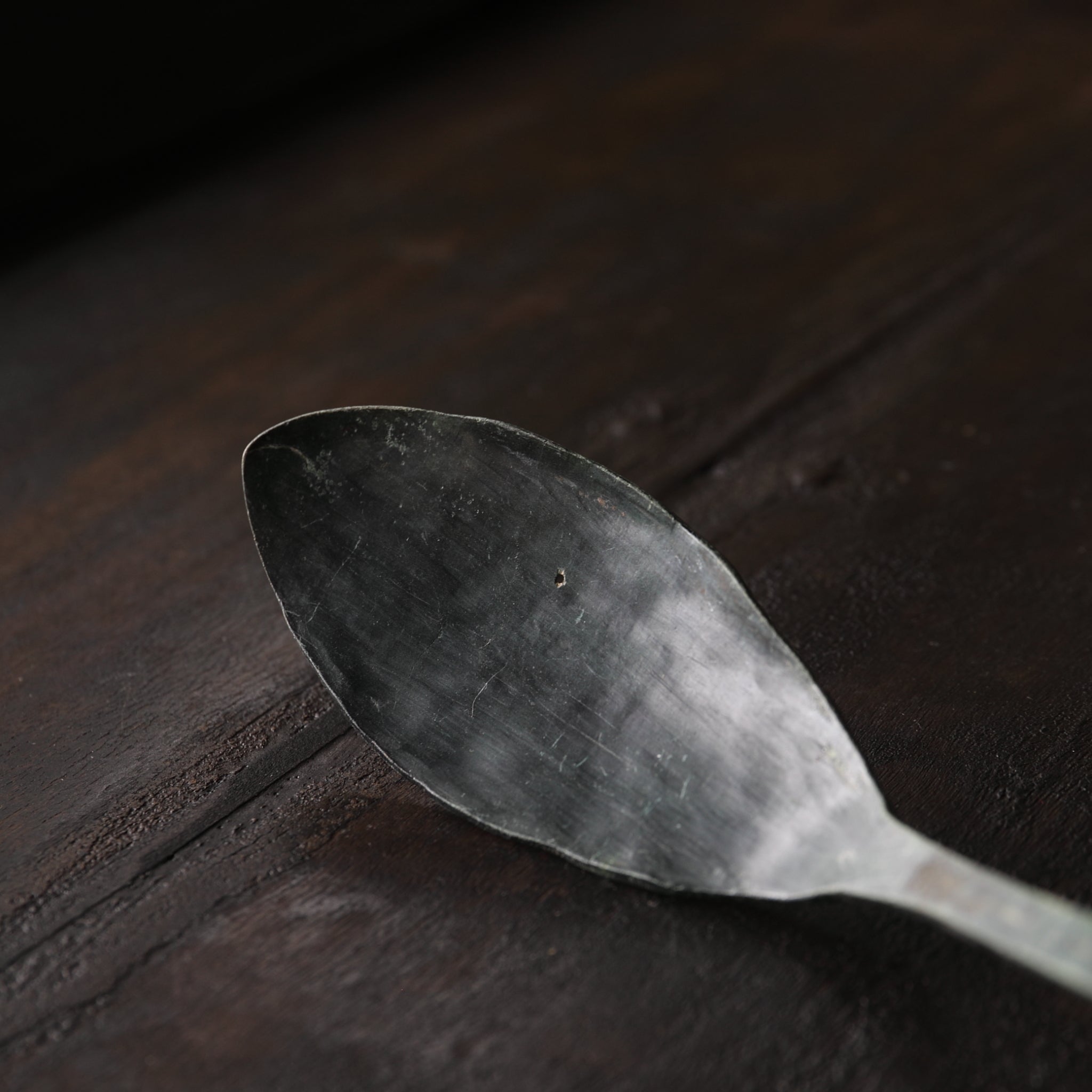 BRONZE SPOON / ASH SPOON, Sahari, Goryeo Dynasty(918–1392CE)